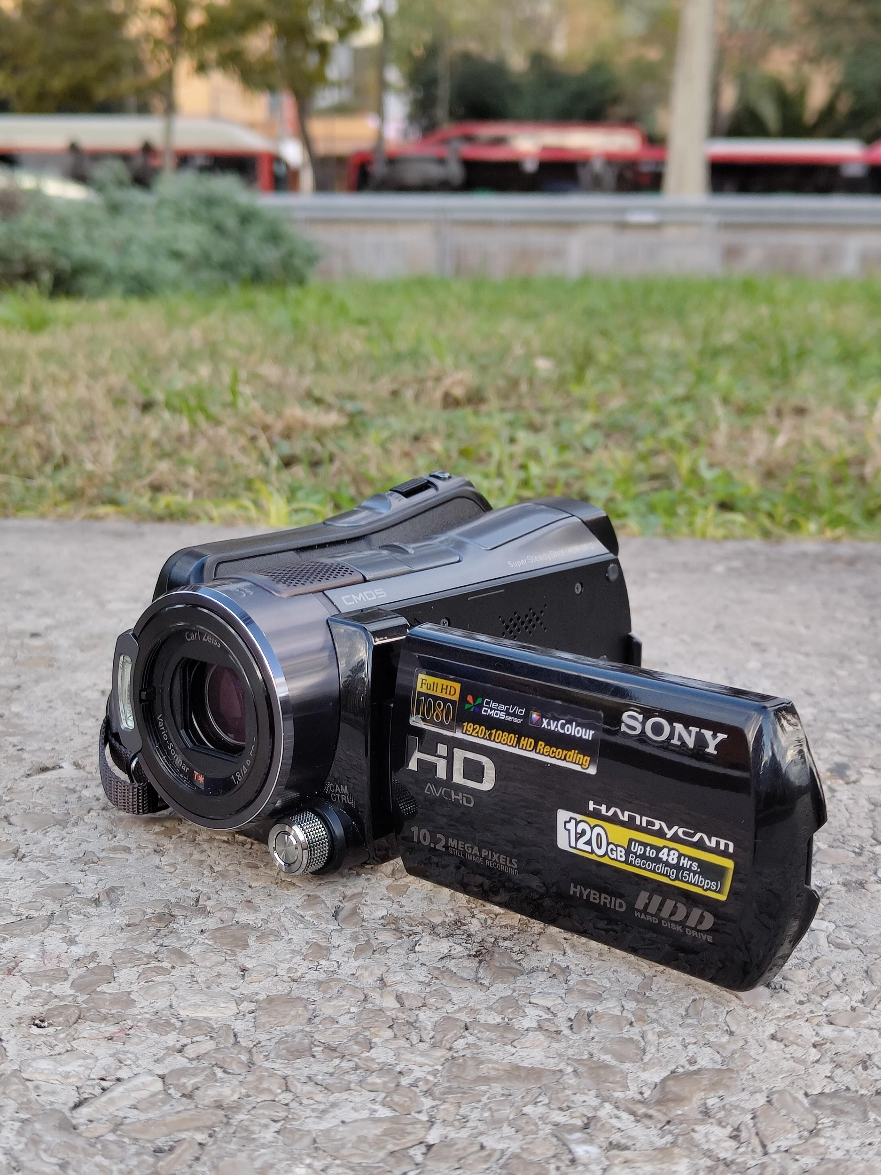 Bought this Sony HDR SR-12 for 100€ in Barcelona. What are your