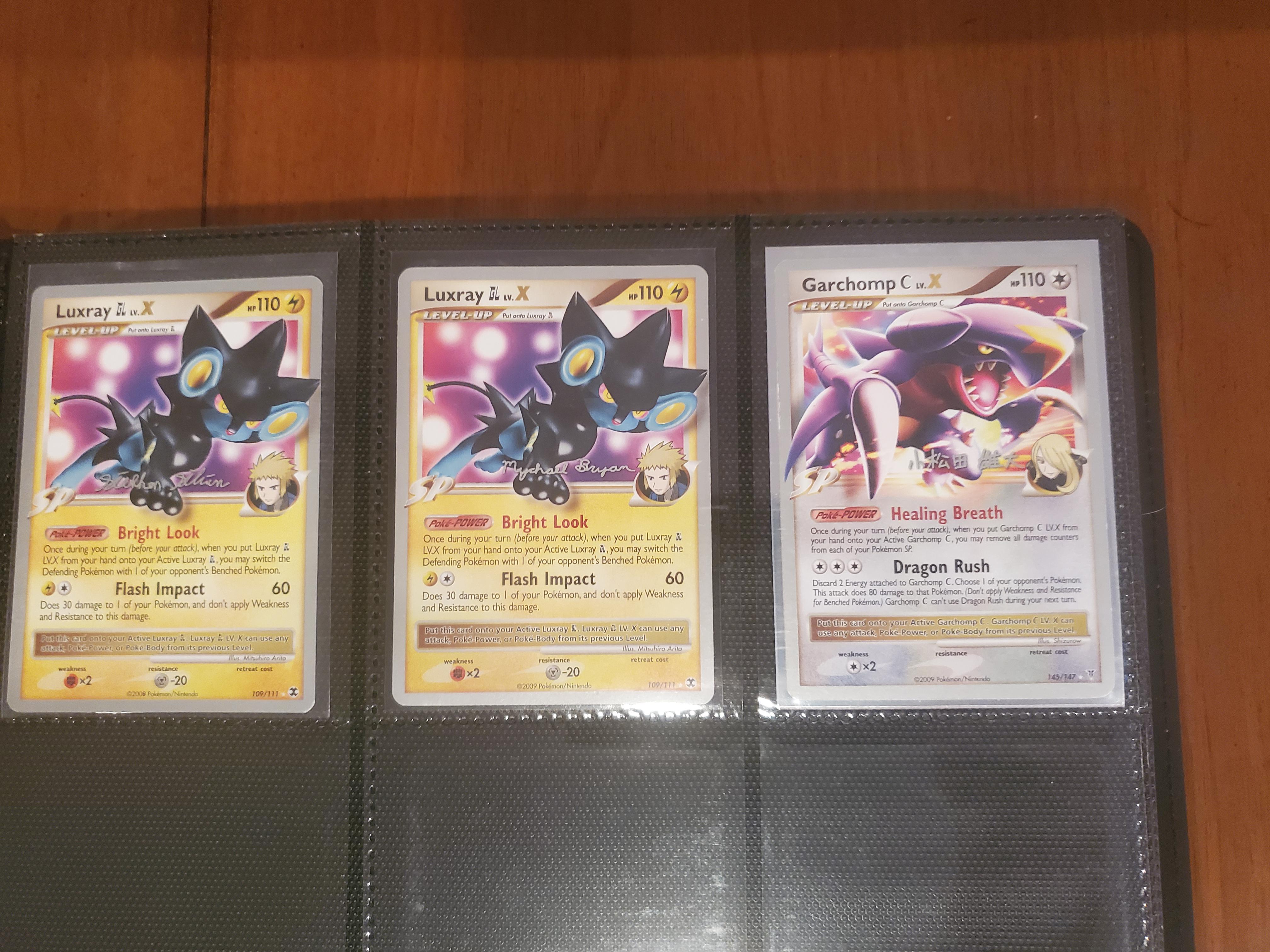 My complete LV.X card collection. From errors to Japanese artworks