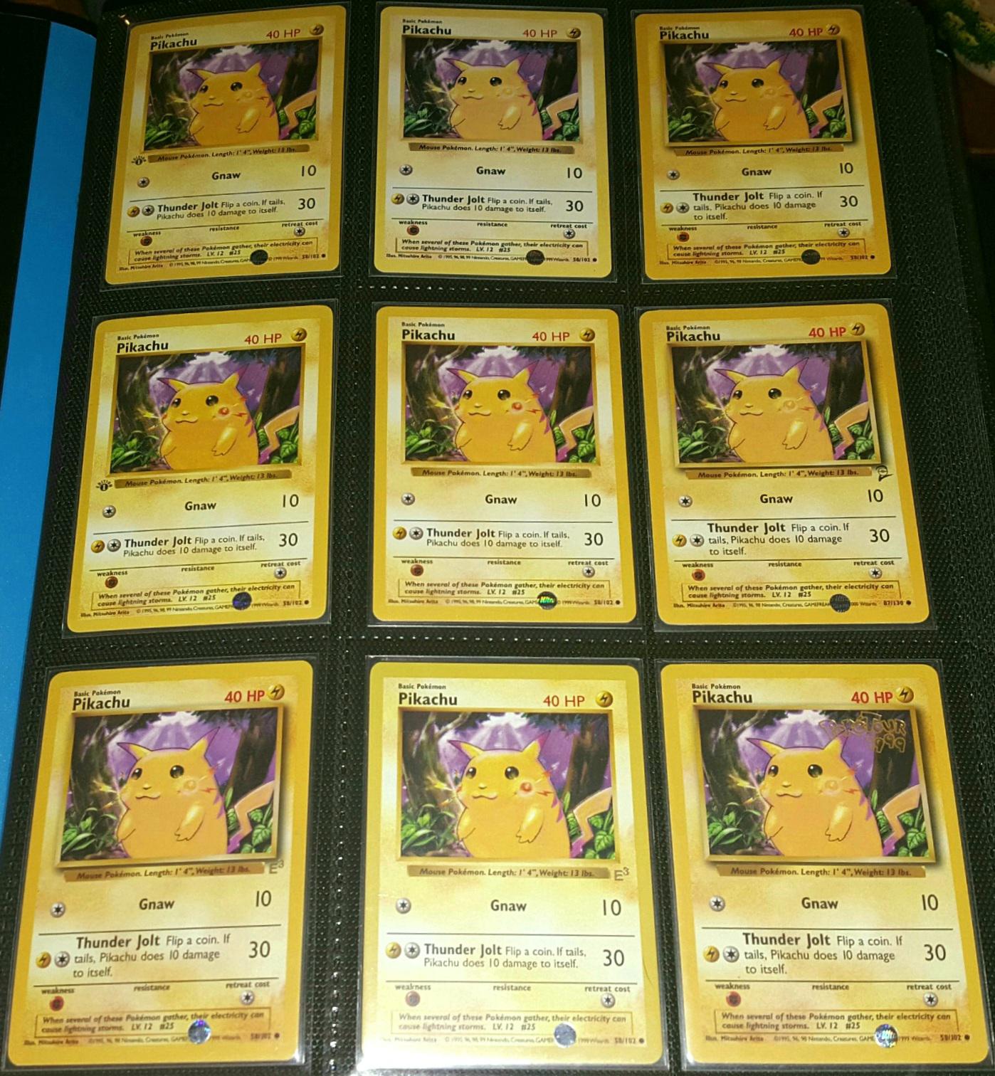 Anyone like Pikachu? Here are all the English versions, Yellow