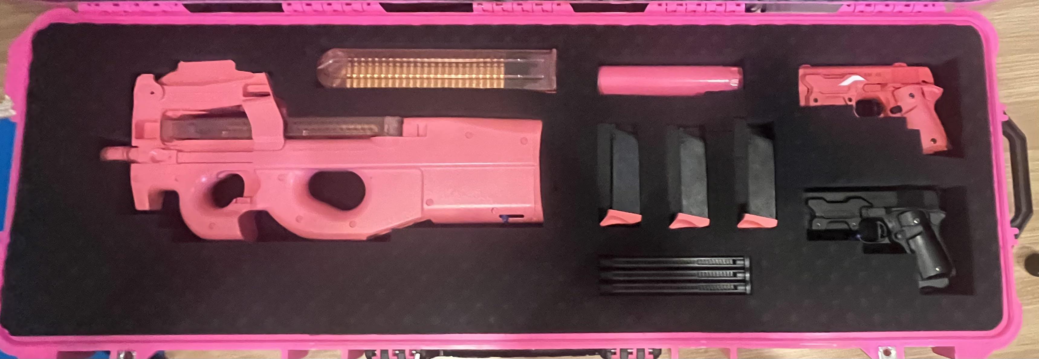 Finally got the LLENN load out for airsoft : r/swordartonline