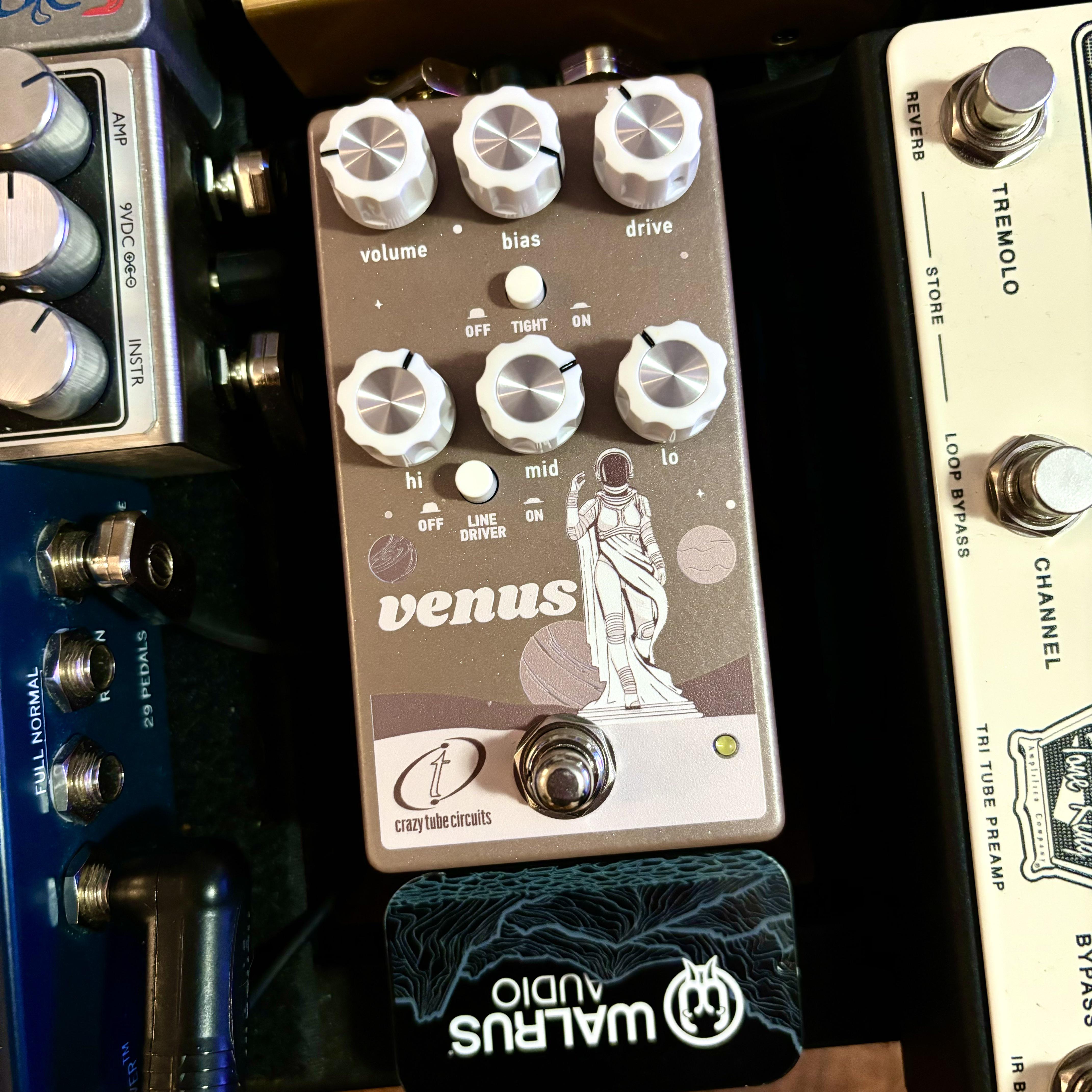 Crazy Tube Circuits Venus- a pedalboard friendly tube driver : r