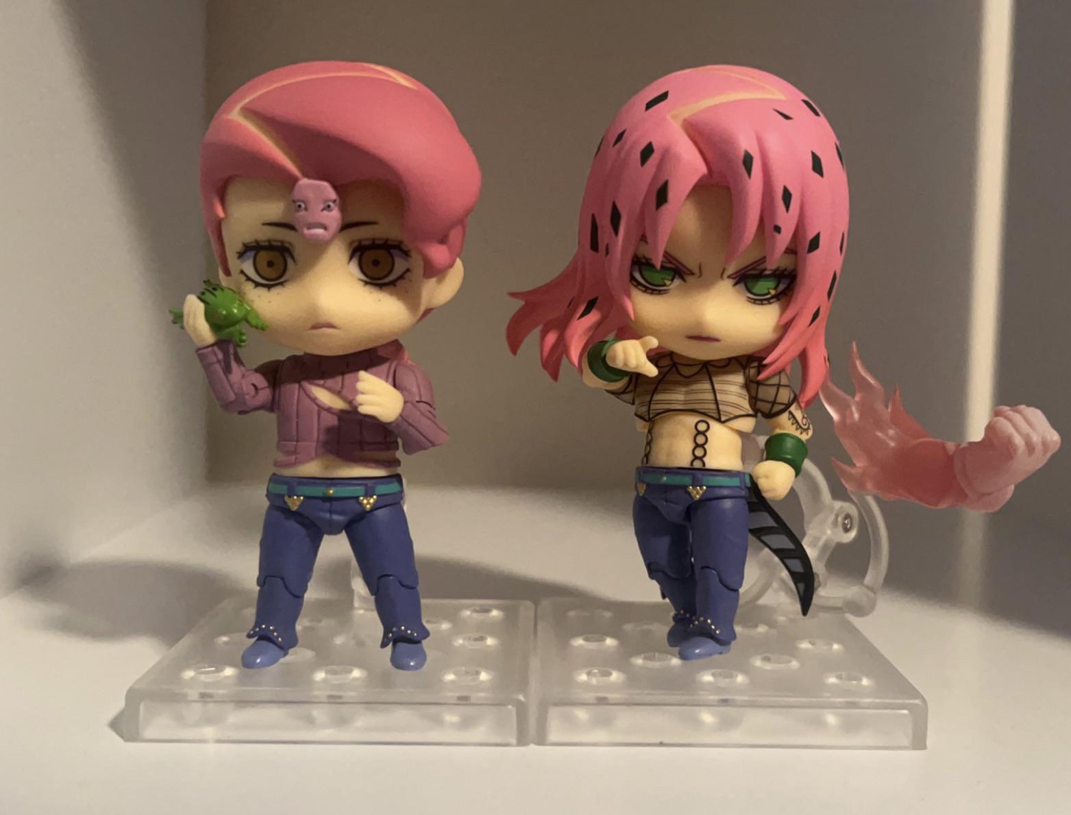 今日の午前中に、僕のドッピオ/ディアボロのねんどろいどが届いたよ