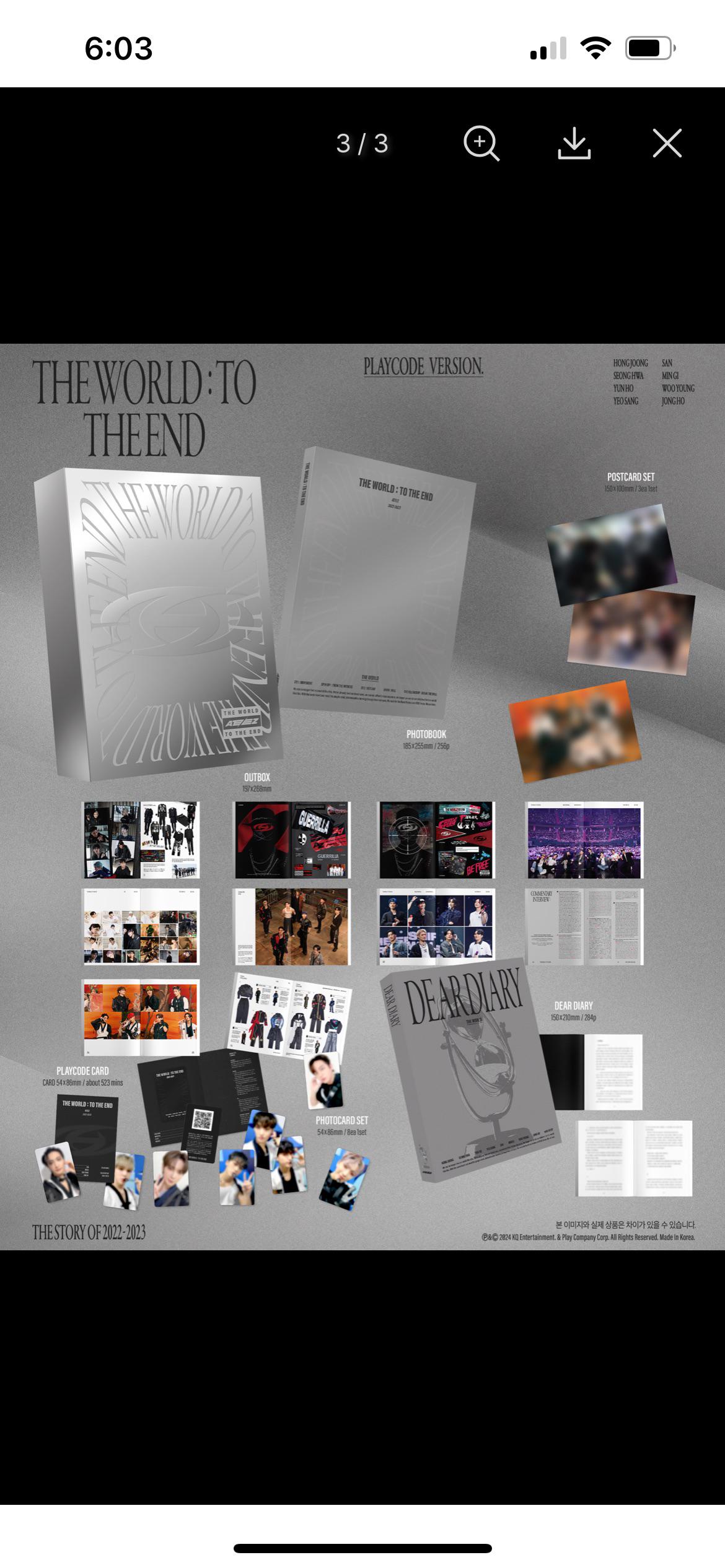 240823 hello82shop on X: 📔 ATEEZ THE WORLD : TO THE END 📔 : r/ATEEZ