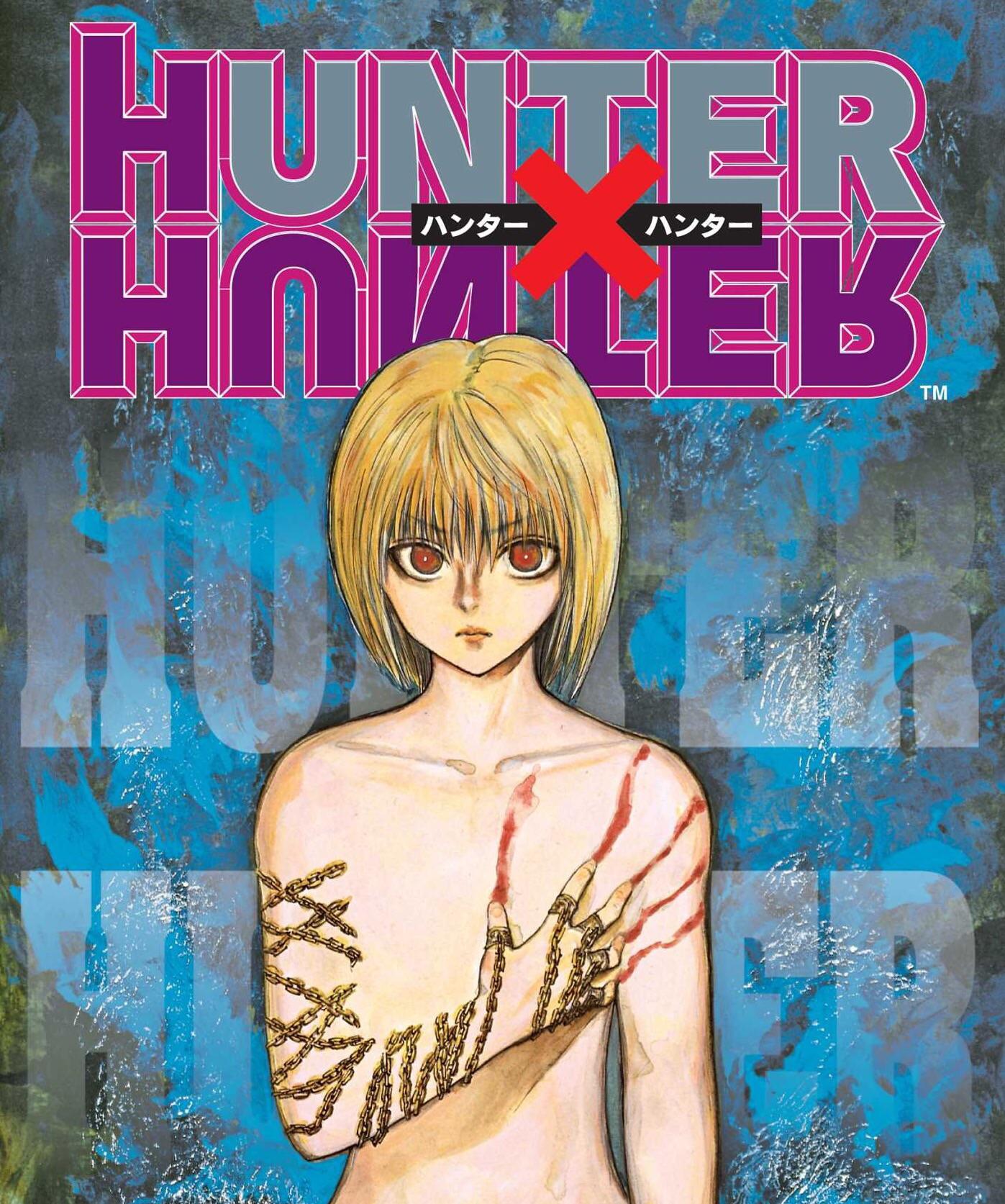 大好きな漫画のカバーアートの一つ！クラピカって、すごく冷たい感じも