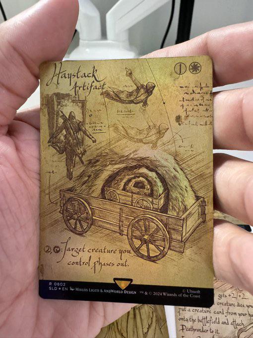 SLS Da Vinci bonus card revealed : r/magicTCG