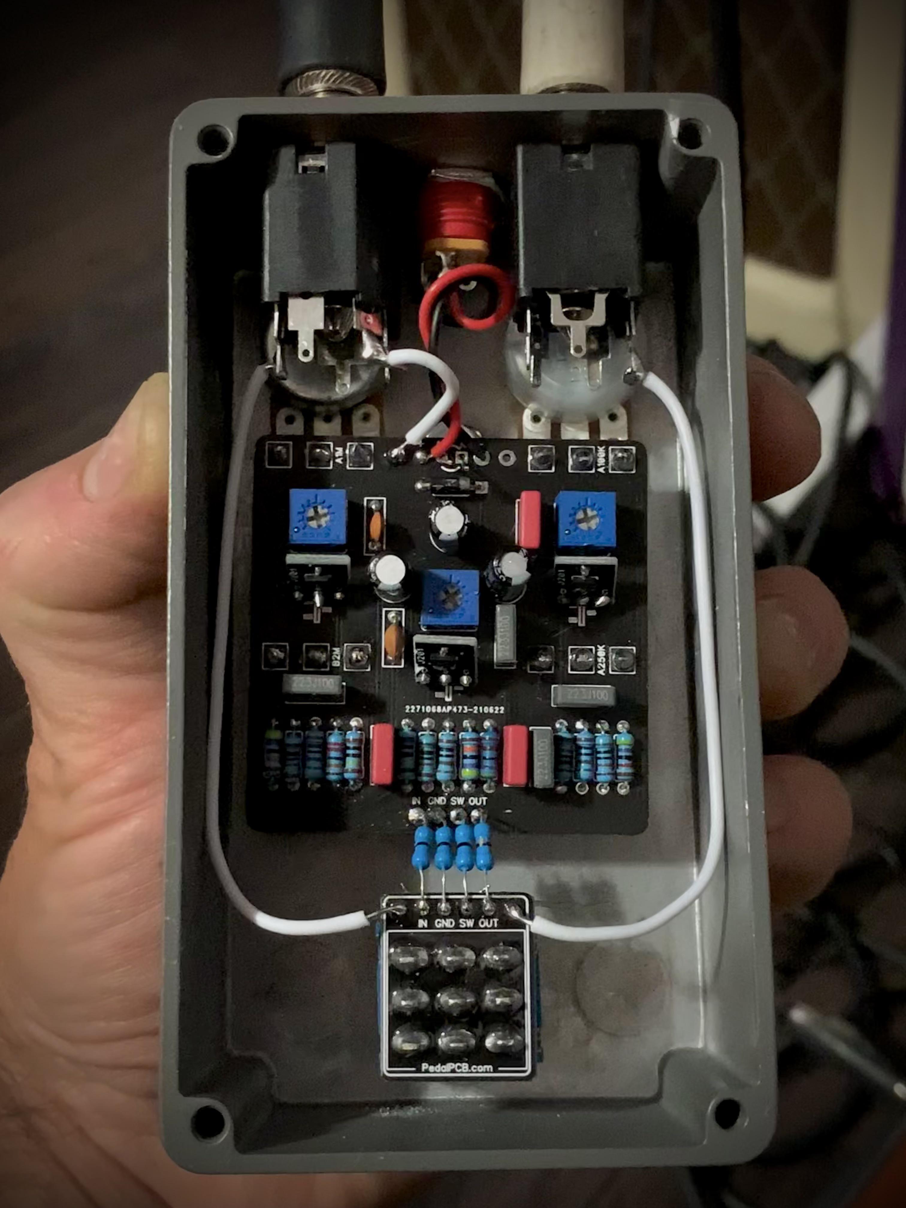 A boring looking Benson preamp clone. I suppose the utilitarian