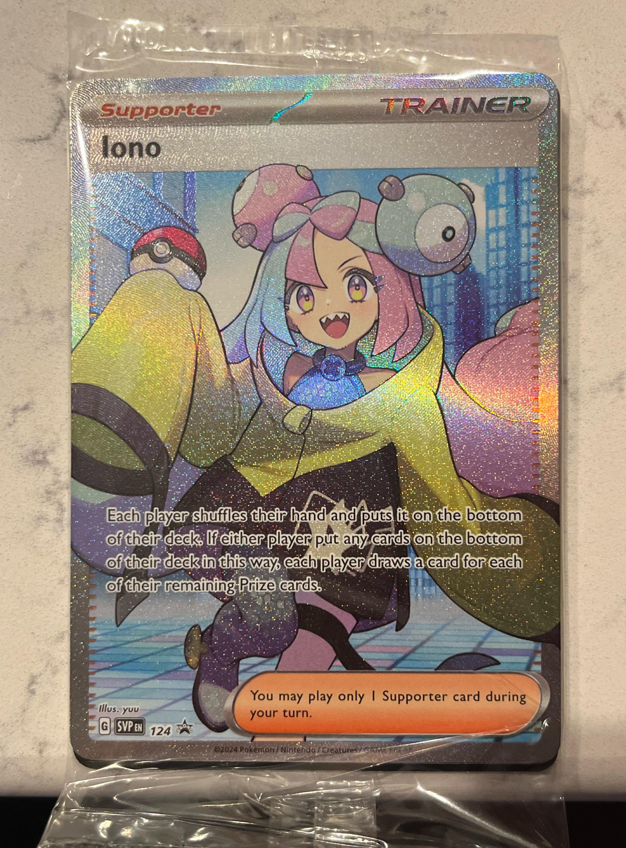 New Iono Promo - pretty cool 😎 : r/PokemonTCG