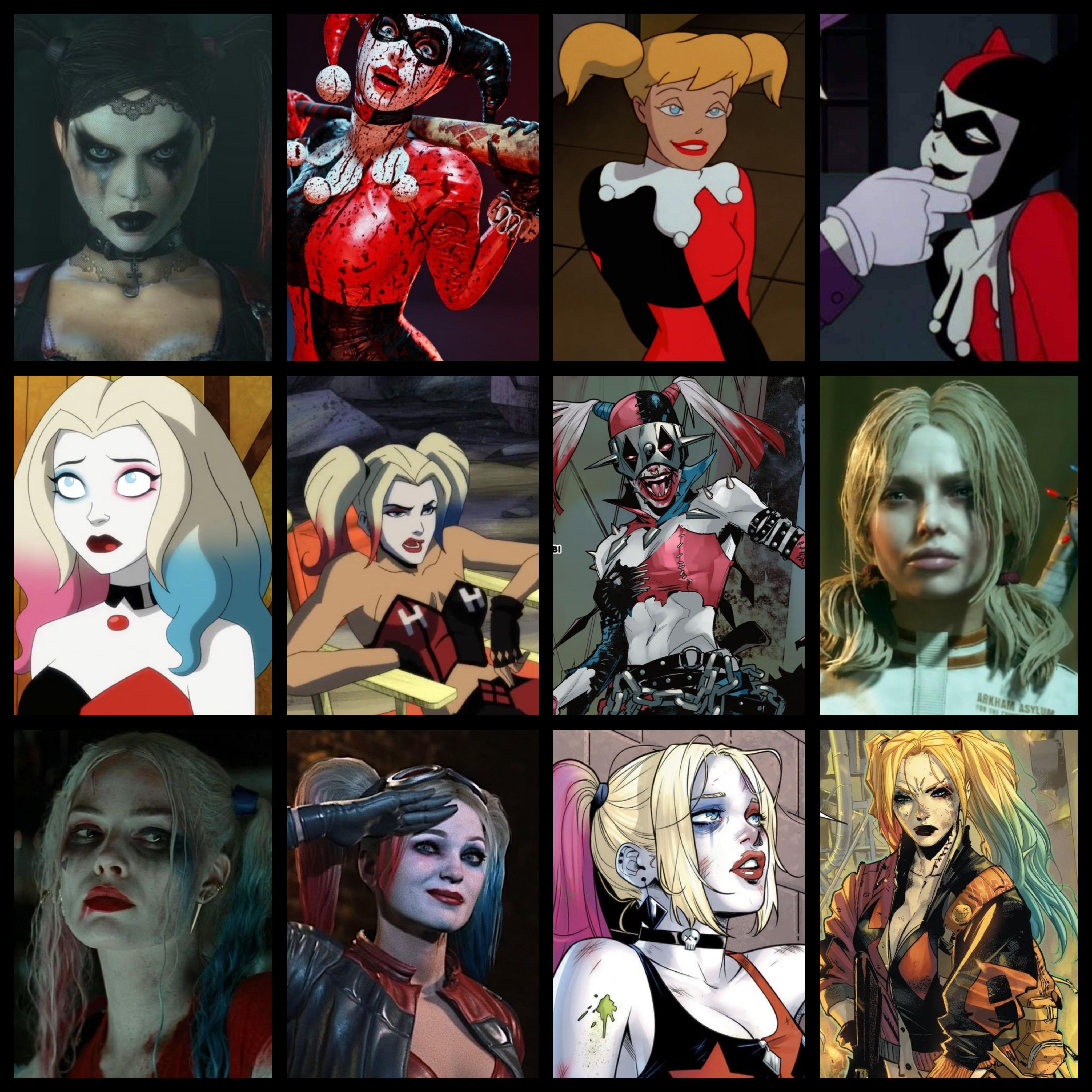 ハーレクインのいろんなバージョン : r/HarleyQuinn