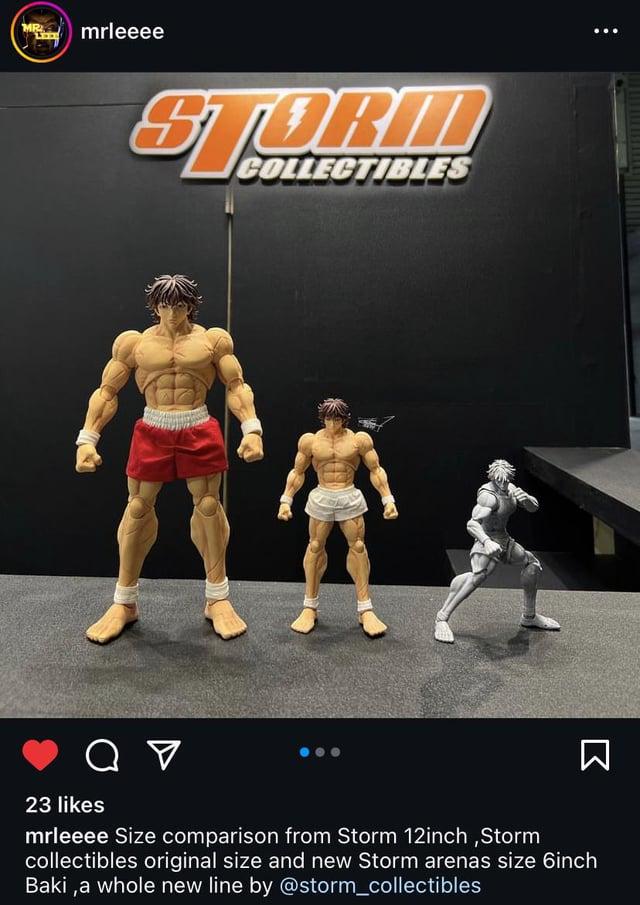 Storm Arena (1/12 真實比例) 刃牙範馬- $24.99 美金: r/ActionFigures