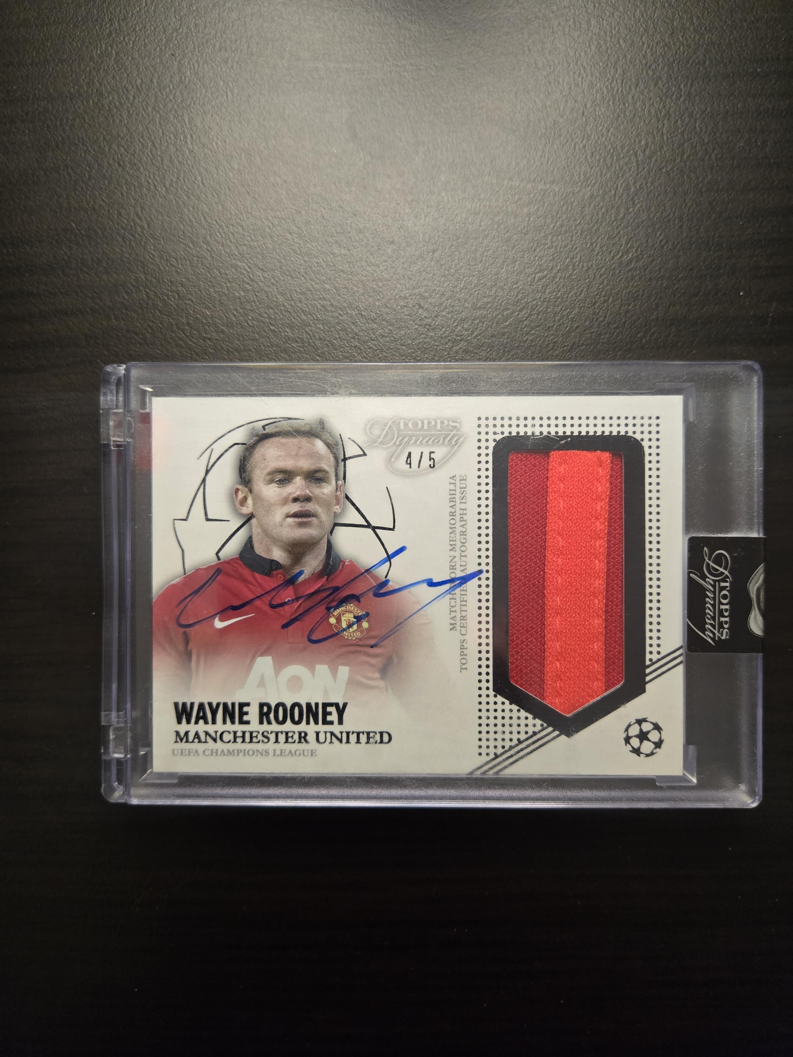 Rooney /5 : r/soccercard
