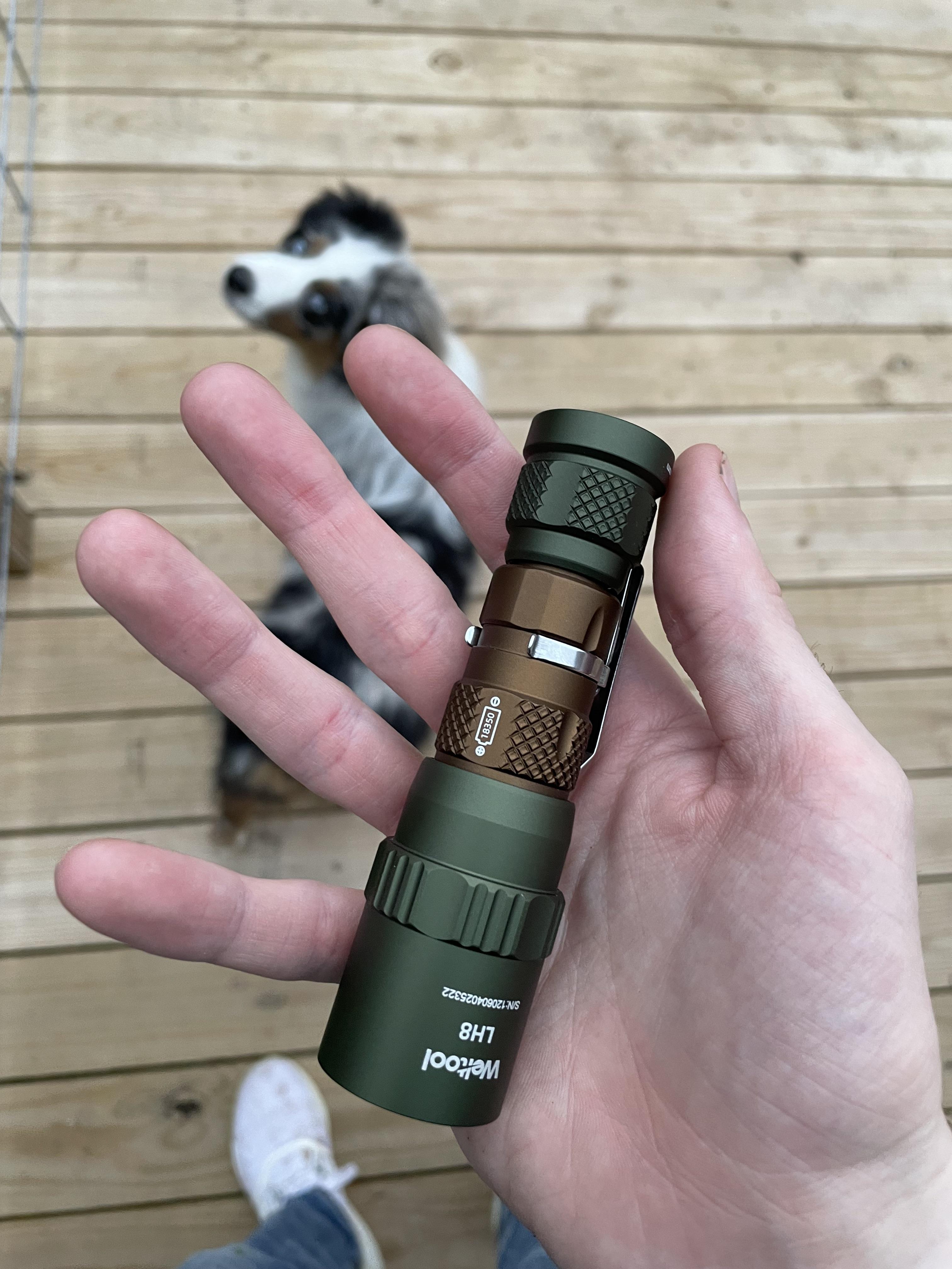 Got this guy to a configuration that works wonders. : r/flashlight