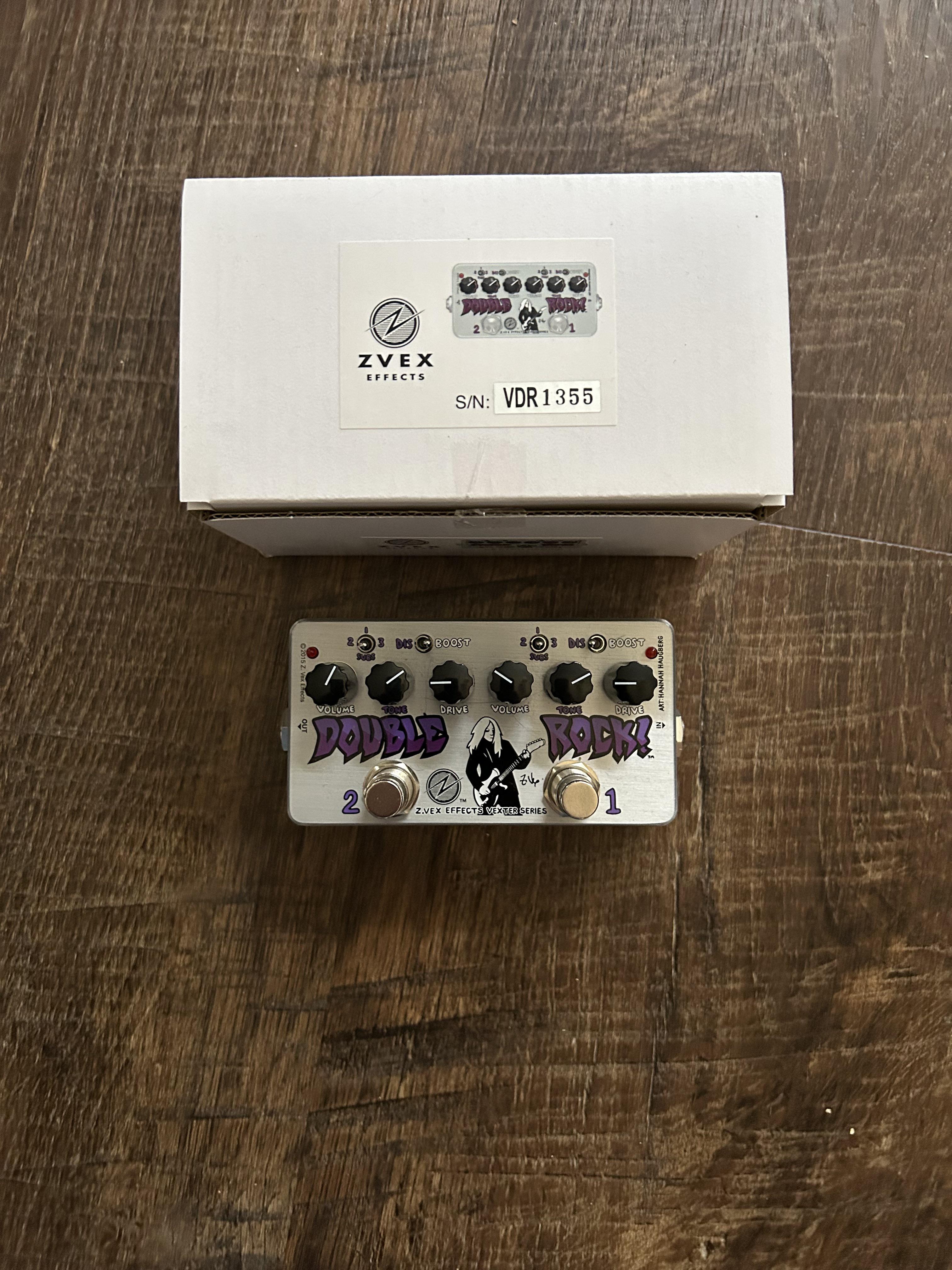 NPD Zvex Vexter Double Rock : r/guitarpedals