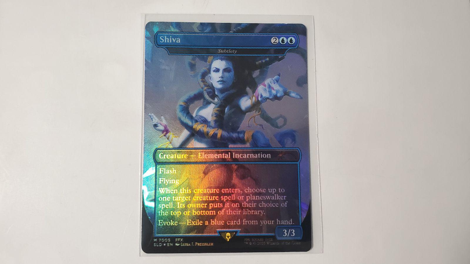 MTG 緻密/Subtlety シヴァ Secret Lair 英語版 MTG 緻密/Subtlety