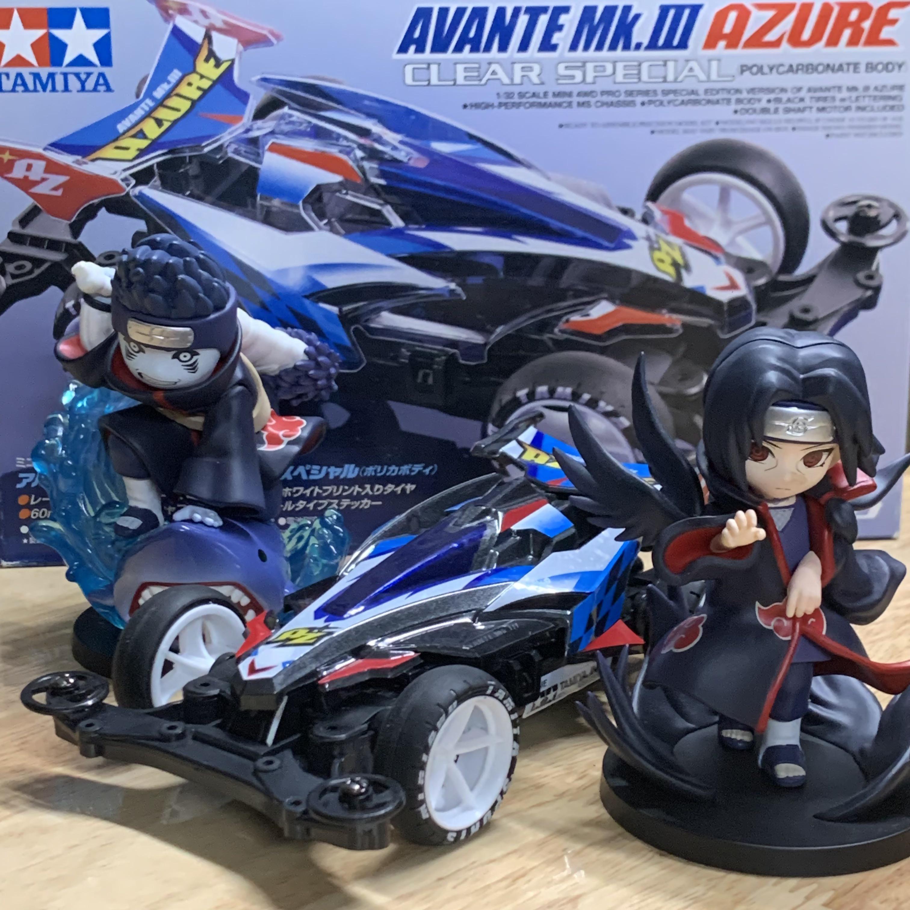 Hi! Here my box stock Avante Mk.III Azure! Nice to meet 👋 : r/mini4wd