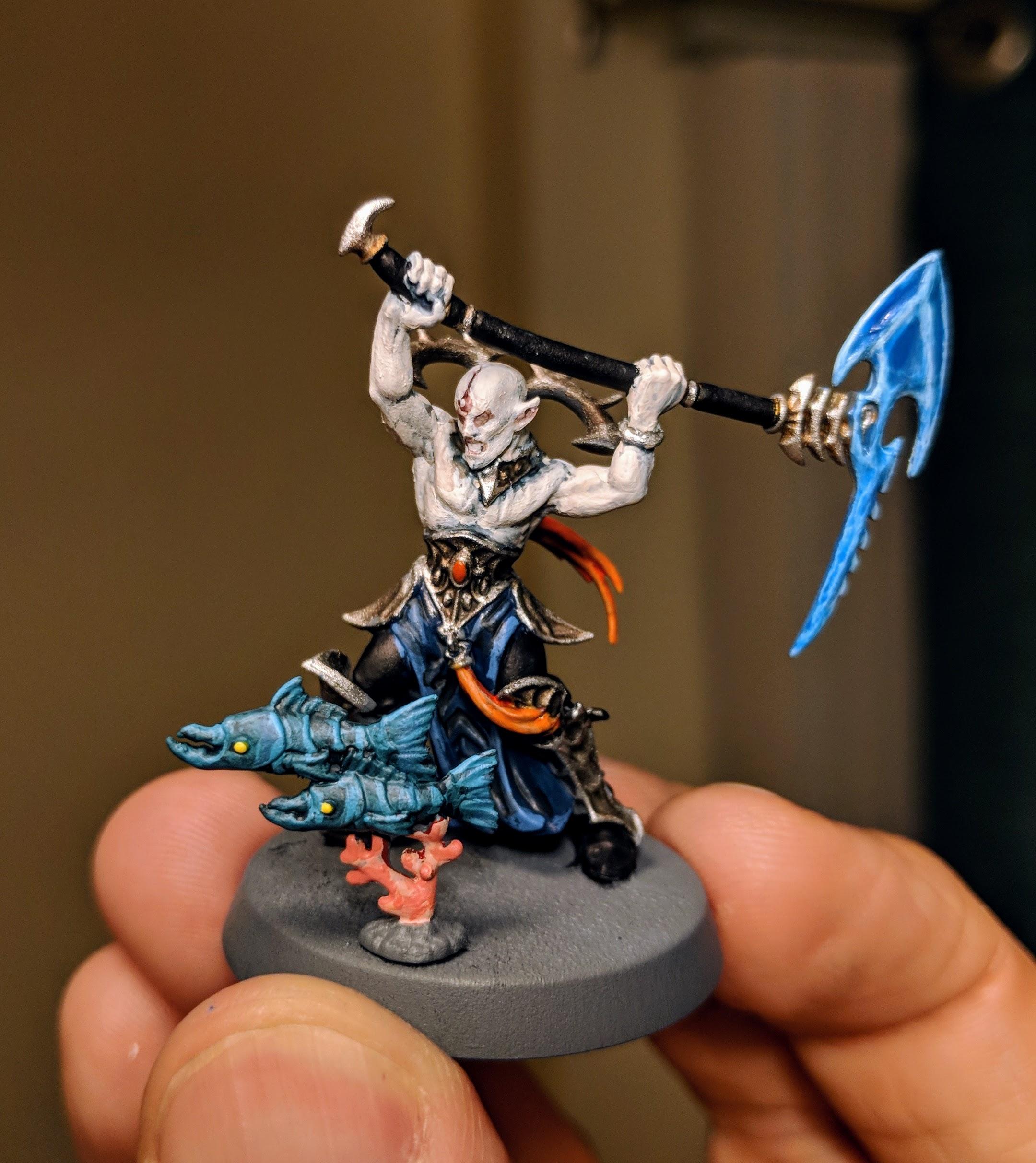 Deepkin Namarti Thrall - first mini I've painted in 4 years : r
