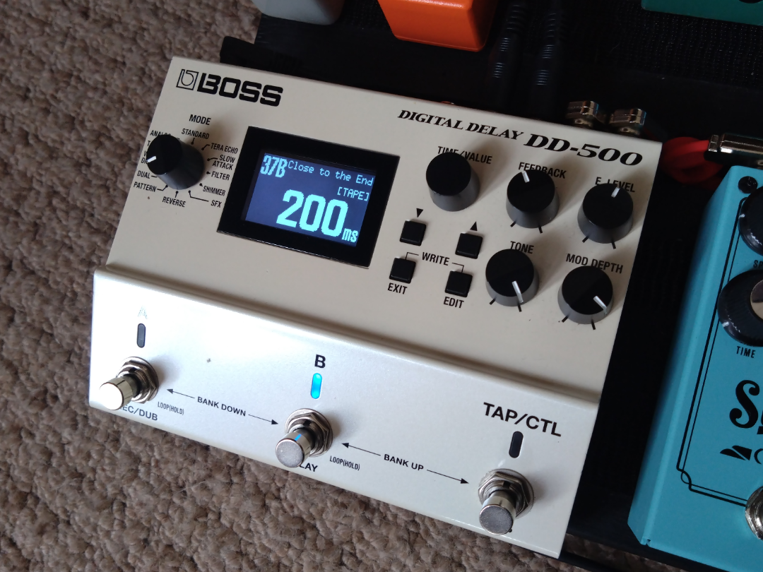 NPD: Boss DD-500 - 探求は終わった。 : r/guitarpedals