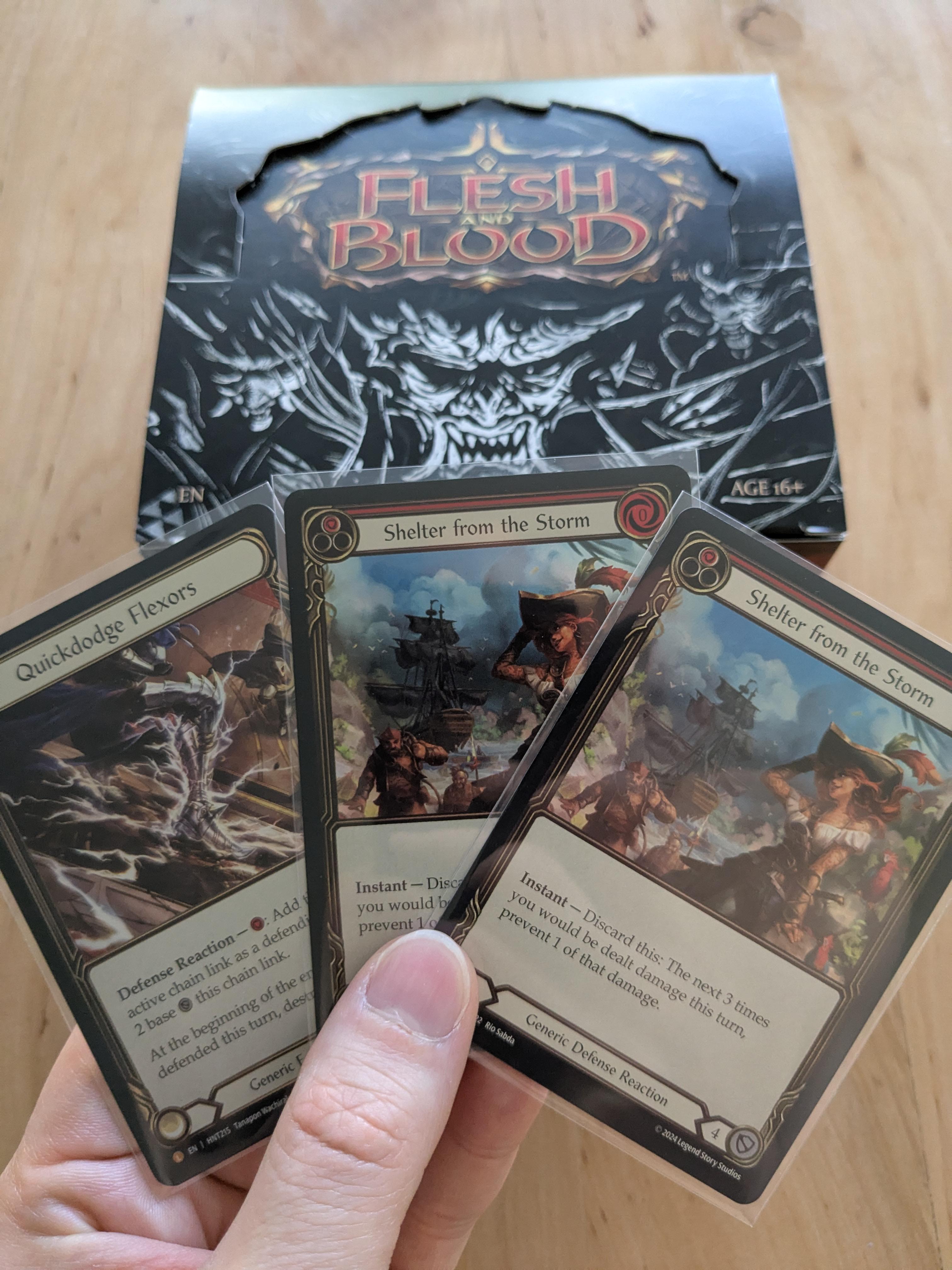My first ever Flesh and blood box was kinda insane : r