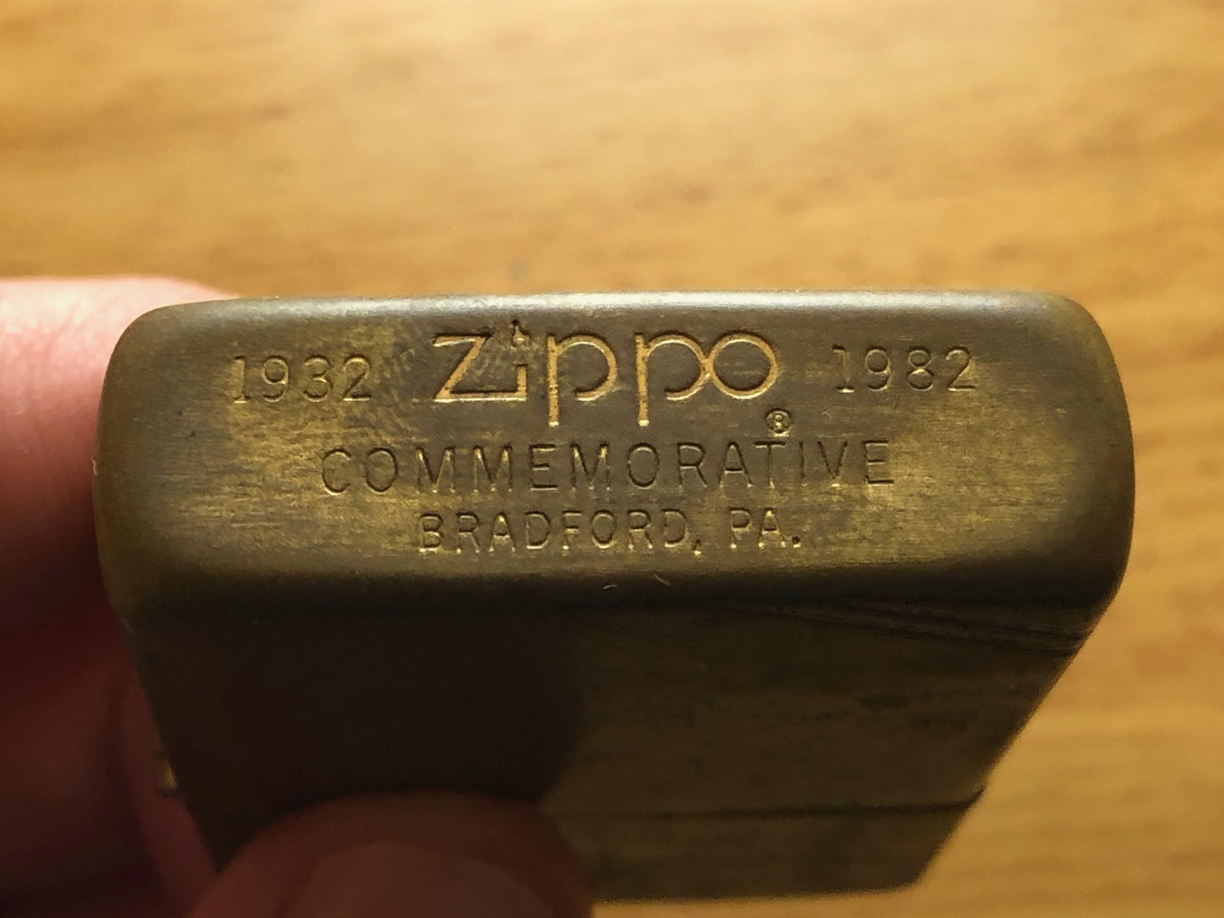 Latest thrift finds, I got a 1932-1982 Commemorative Zippo! : r/Zippo