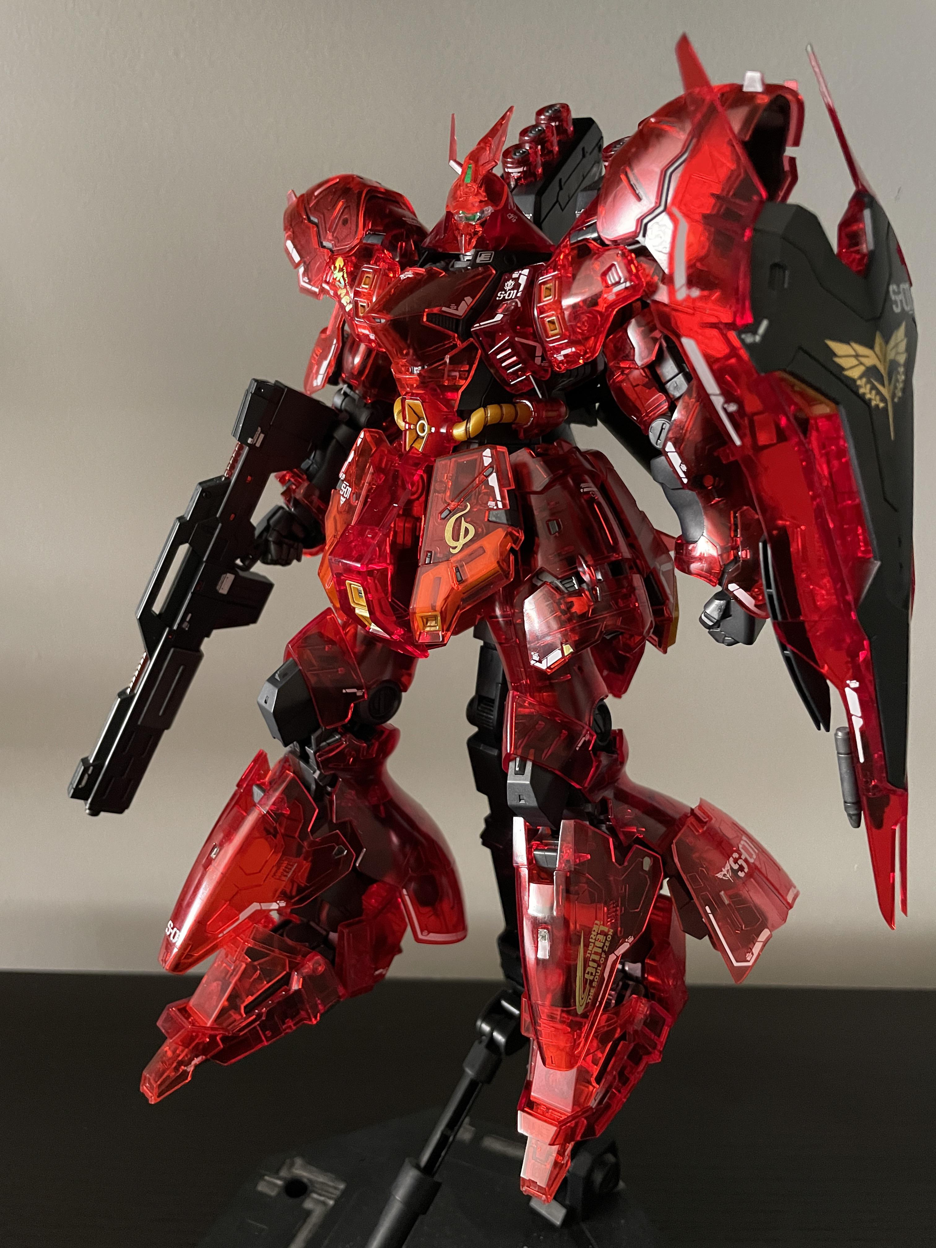 RG 1/144 MSN-04 Sazabi [Clear Color] : r/Gunpla