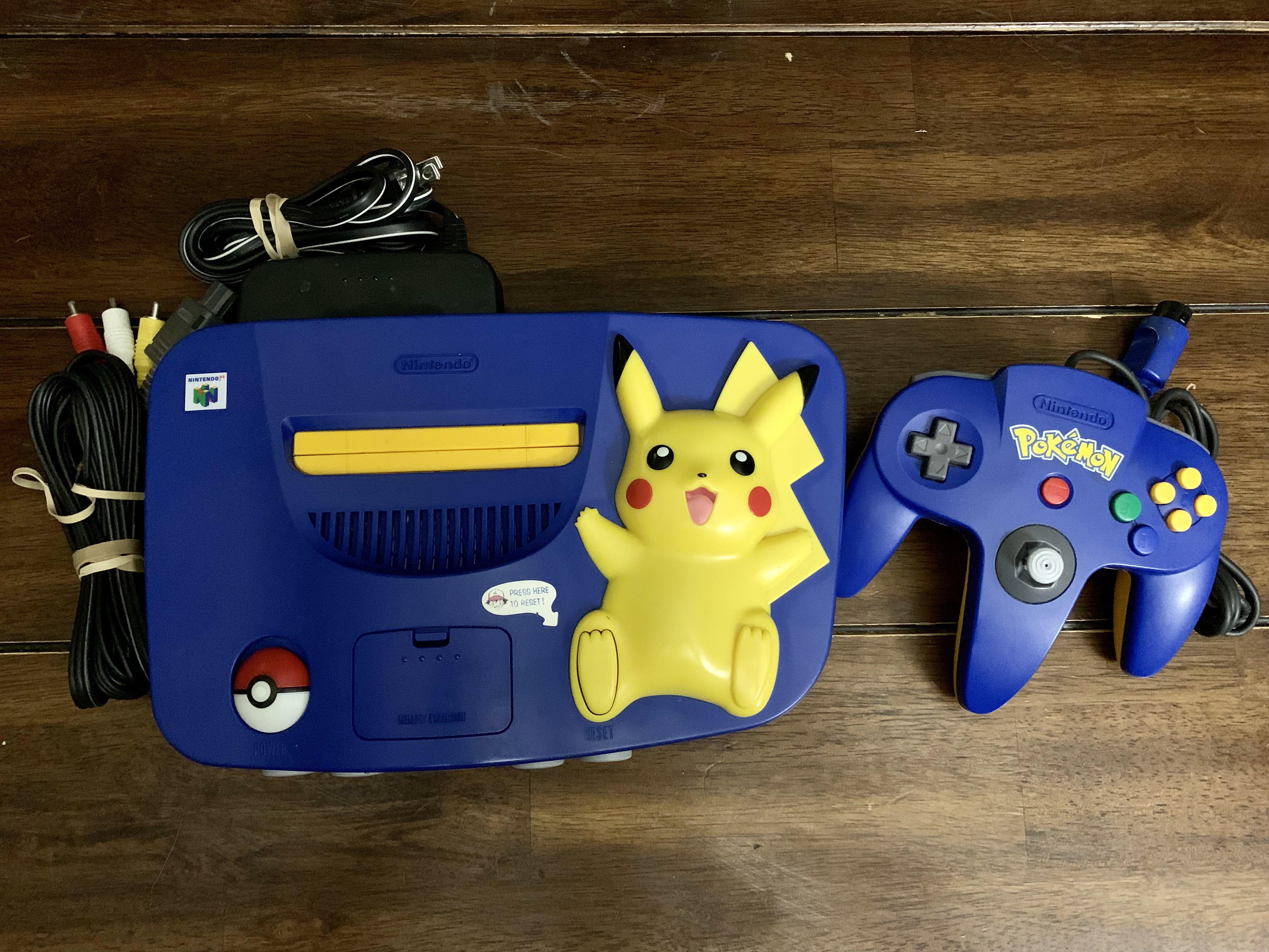 ピカチュウ版ニンテンドー64、長年の夢、ついに手に入れた！ : r