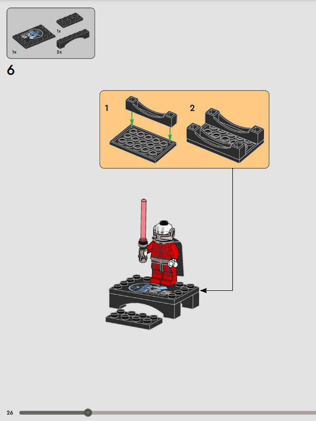 Set 75379 R2D2, page 26 - anyone know what the black 2x4 plate for