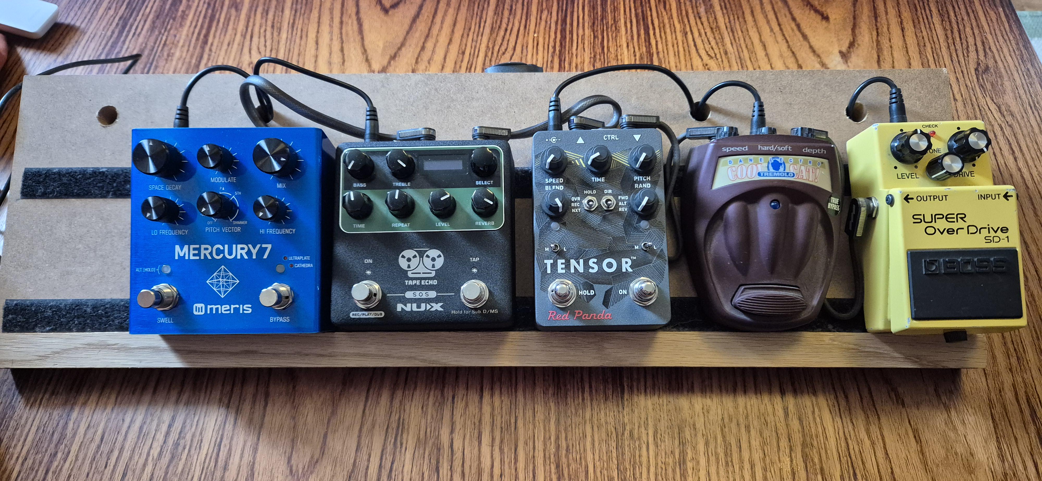 リバーブペダルを買う時期が来たんだけど、Meris Mercury 7みたいな