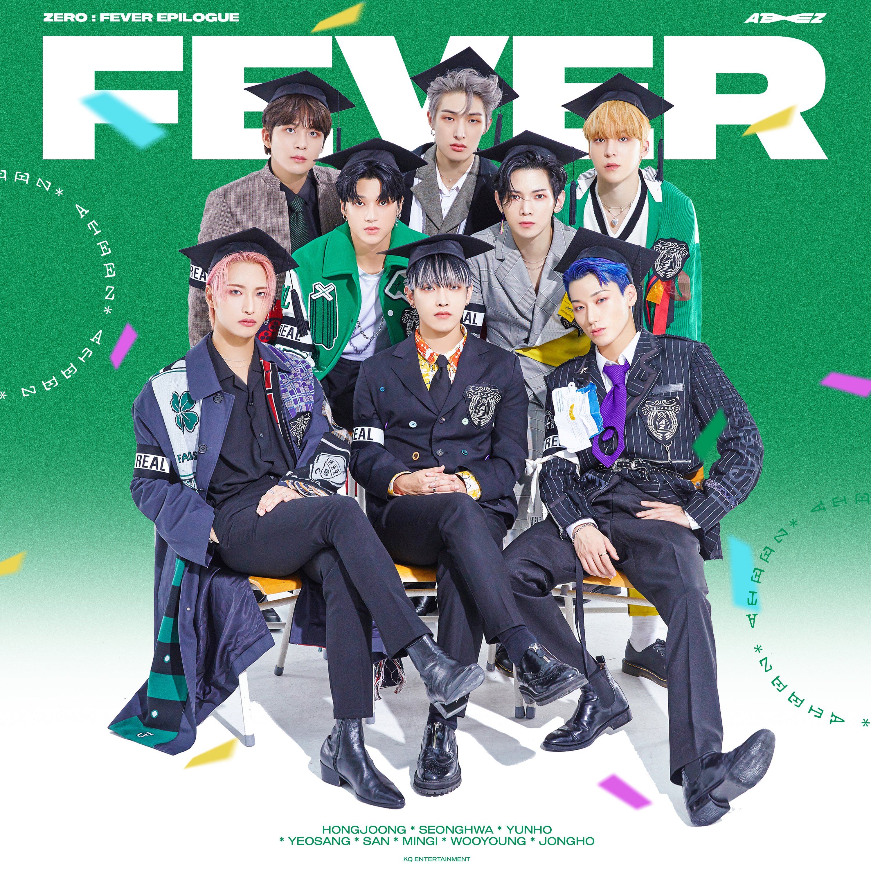ATEEZ - ZERO : FEVER EPILOGUE (흥 : 興 : Heung Concept Photo) : r/kpop
