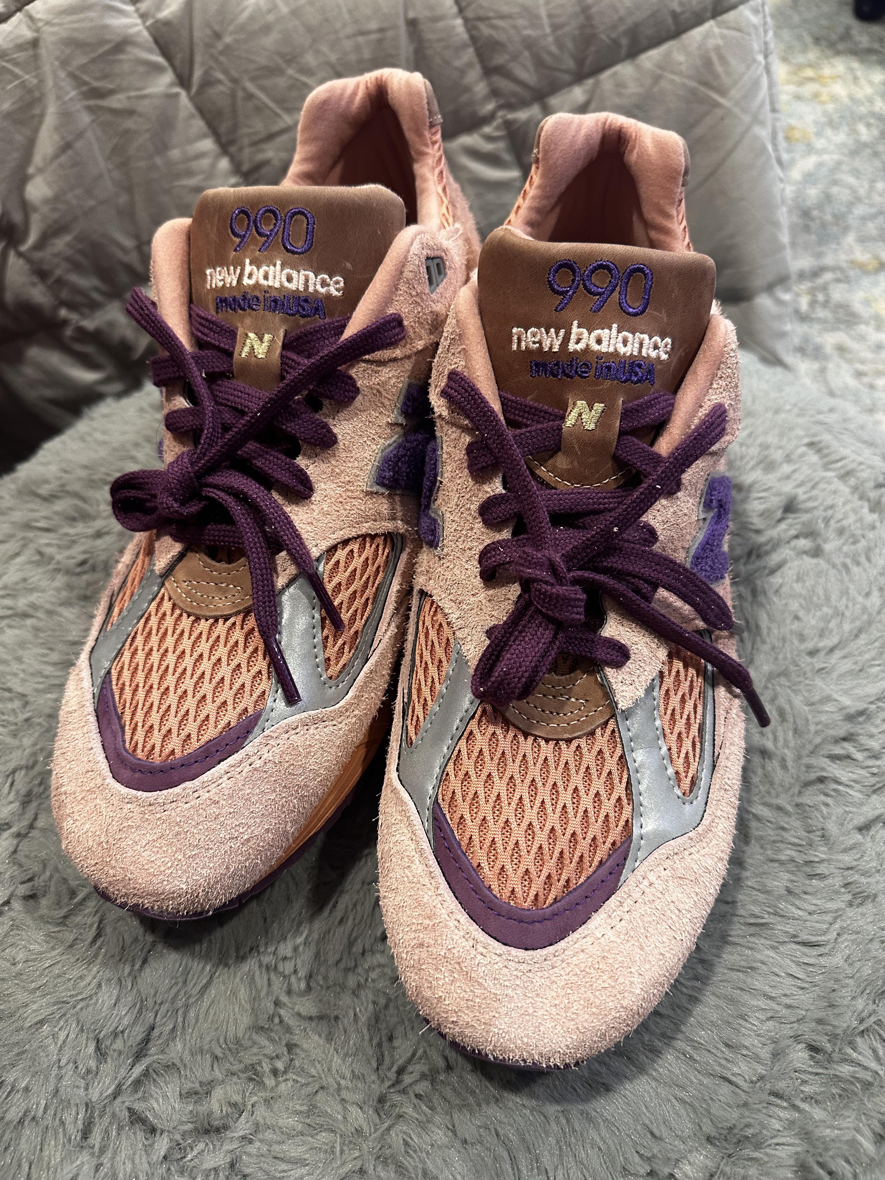 Salehe Bembury 990v2 の靴紐を交換したよ : r/Newbalance