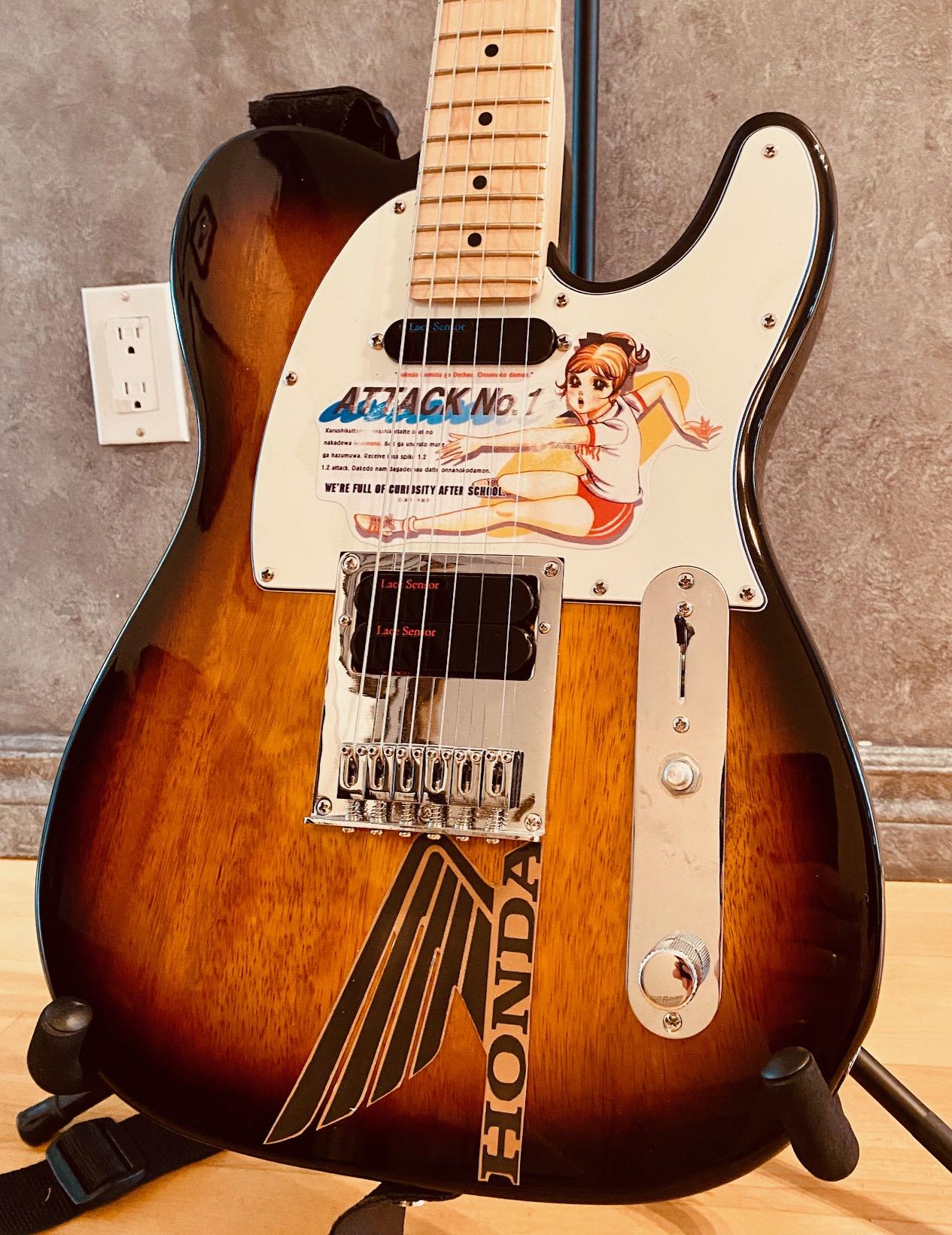 ジョニー・グリーンウッド テレキャスター プラス クローン : r/guitarporn