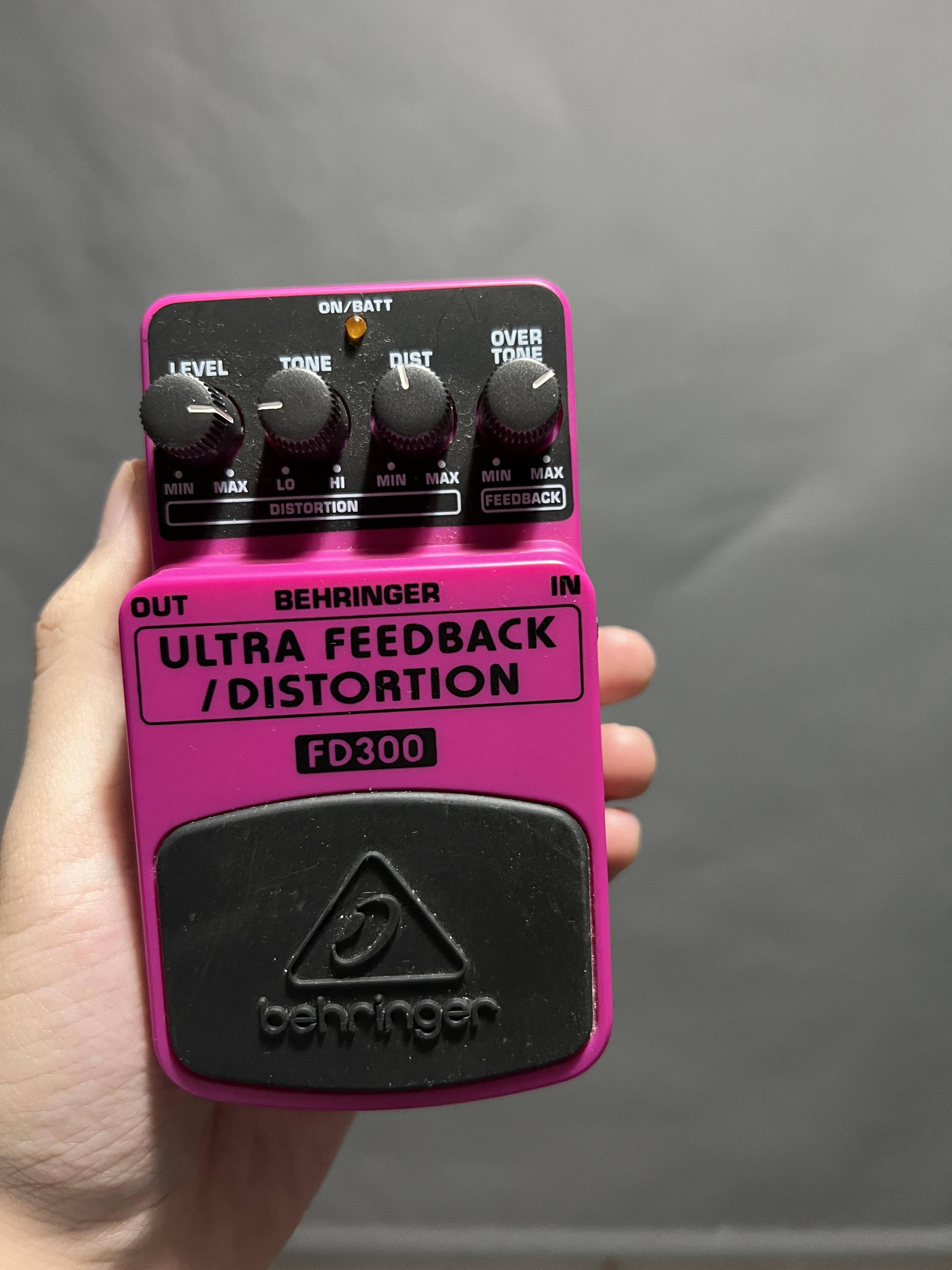 NPD：Behringer FD300 Ultra Feedback/ Distortion : r/guitarpedals