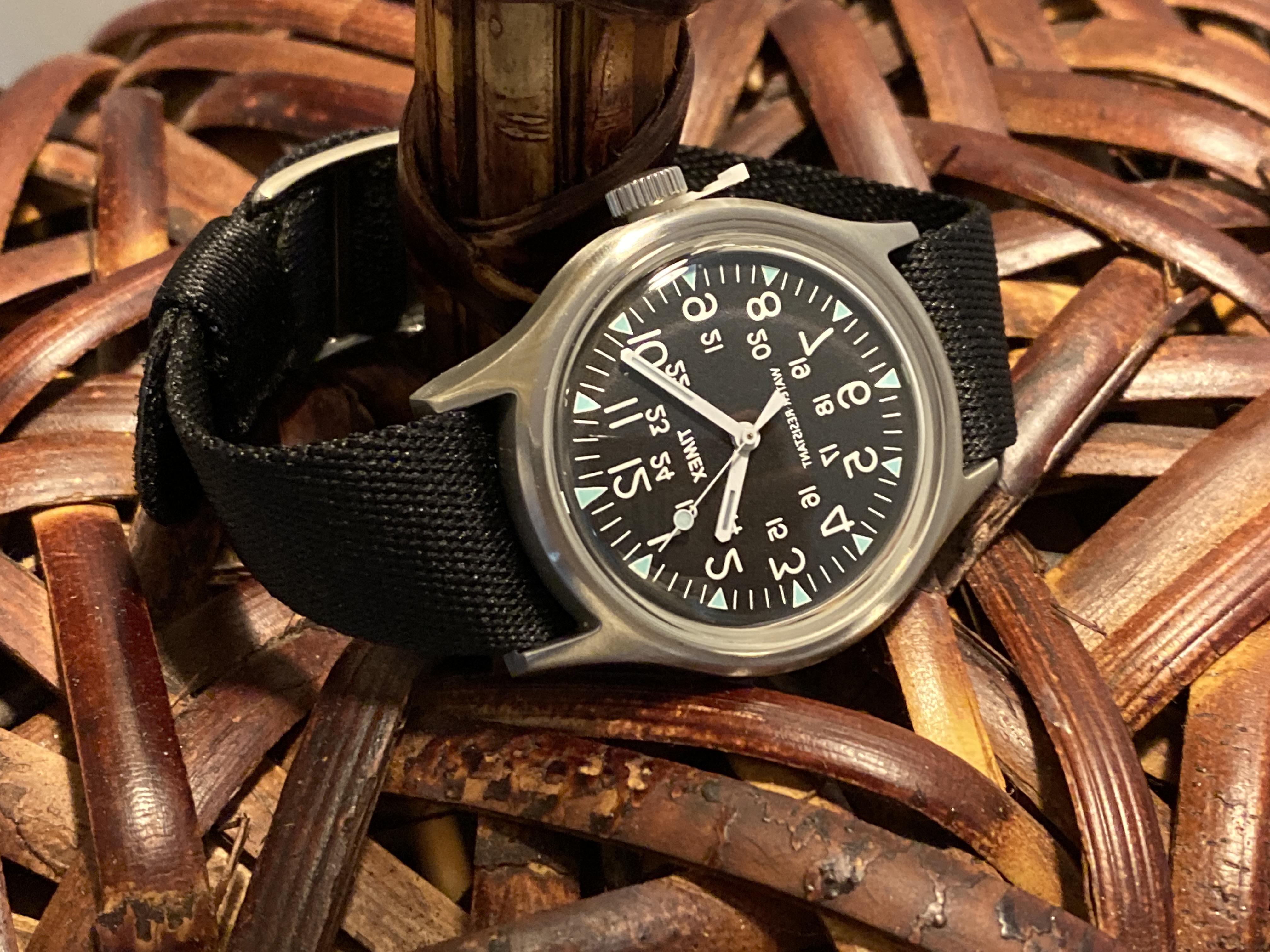 Timex x Engineered Garments. Just received it- super cool but I'm