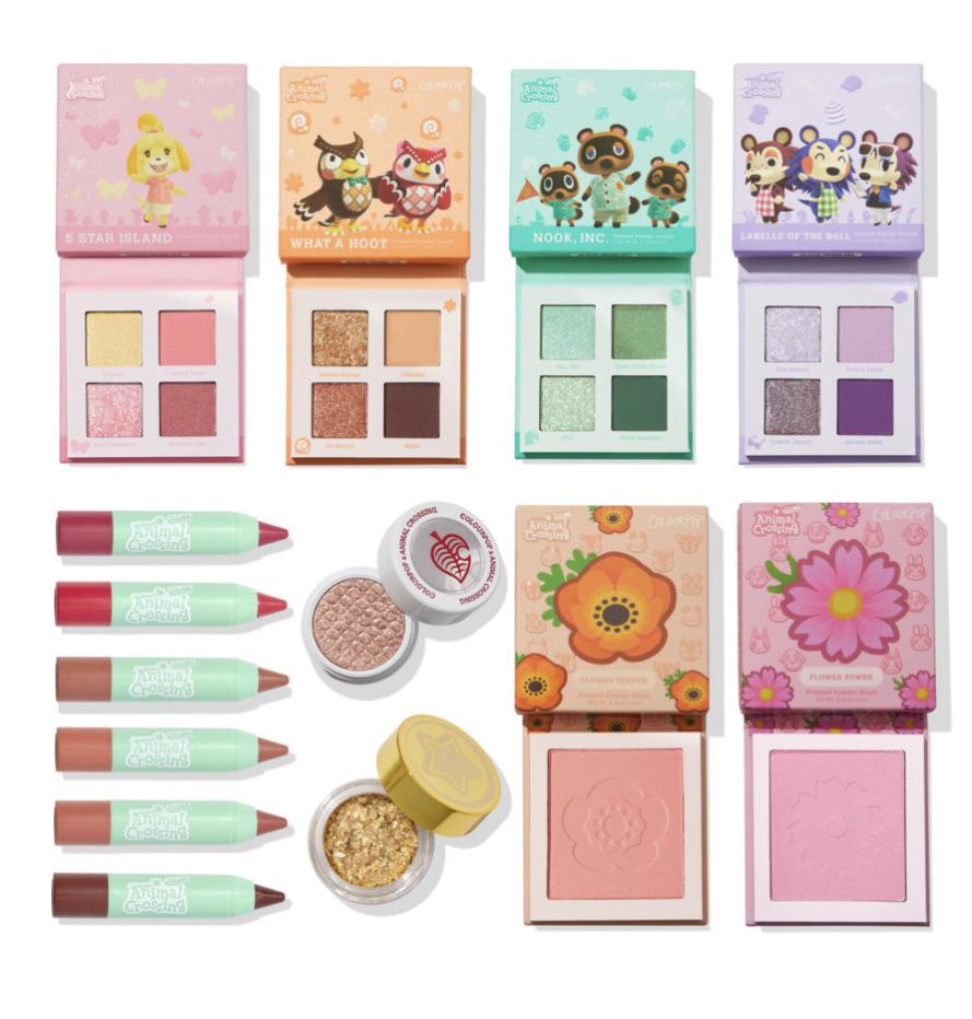 Colourpop x Animal Crossing コレクションが、今日 Ulta で店頭と