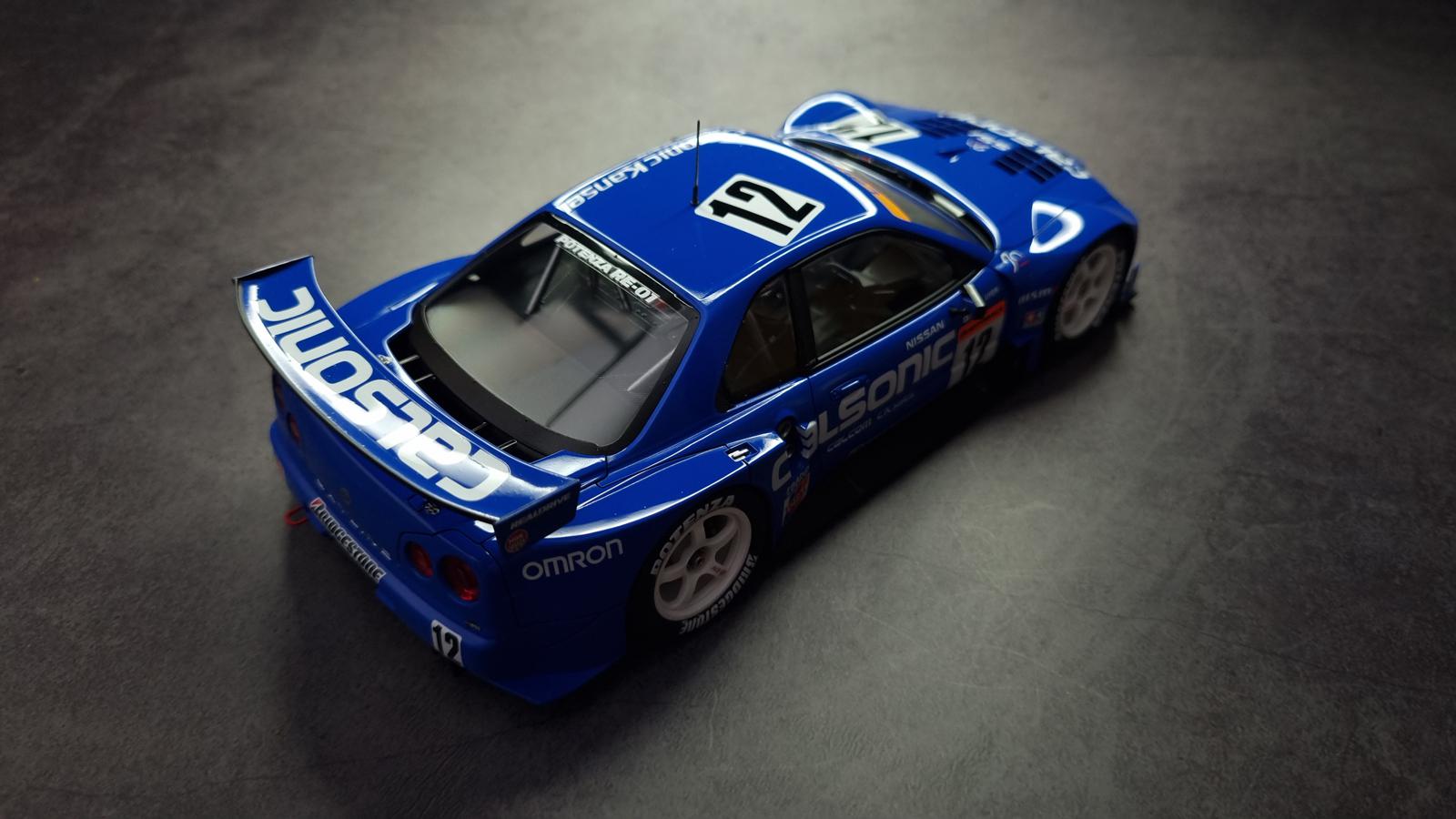 1/24 TAMIYA CALSONIC SKYLINE GT-R 2003 : r/modelmakers