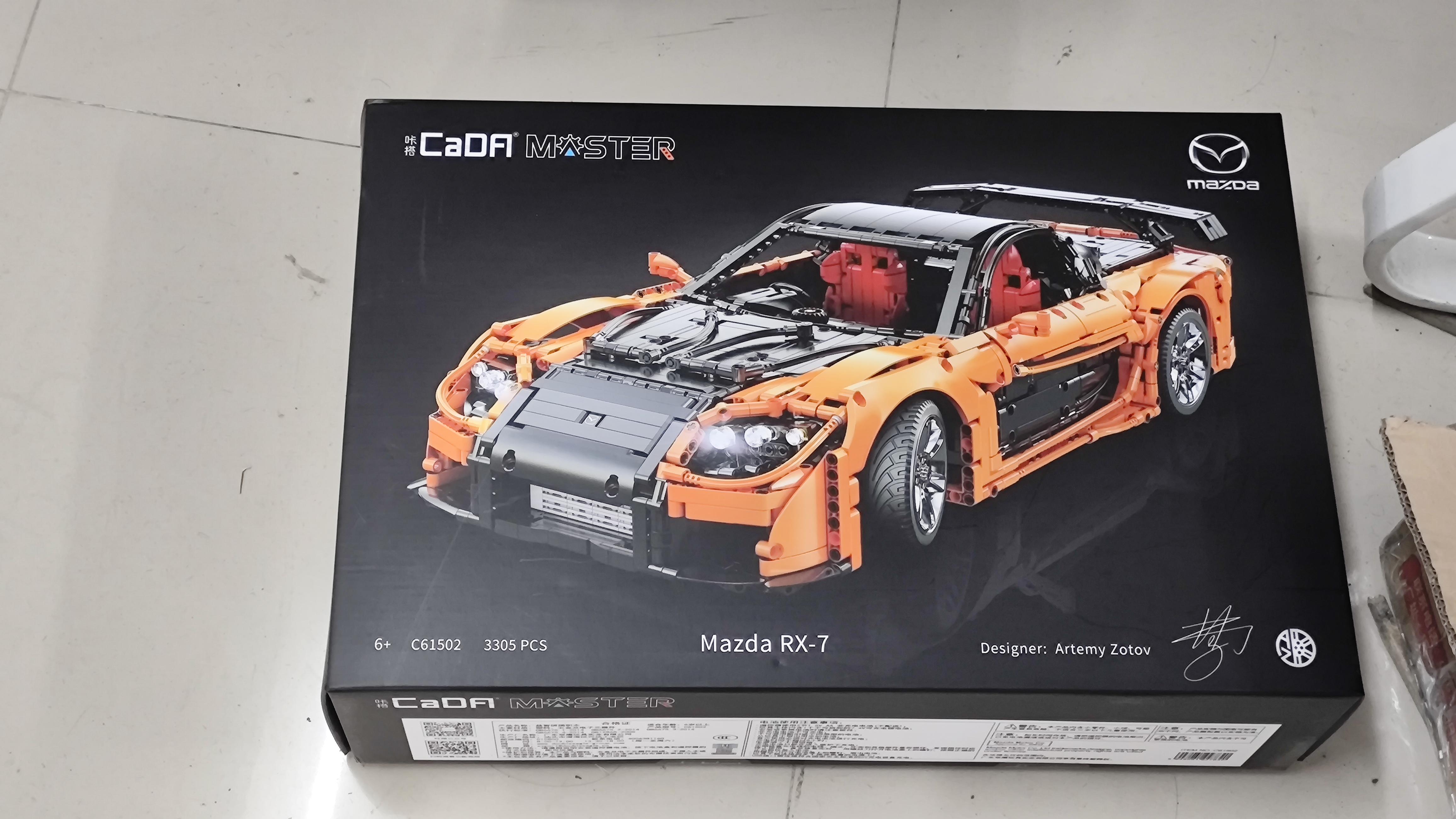Mazda RX-7 from MOC creator Artemy Zotov, it's officially licensed