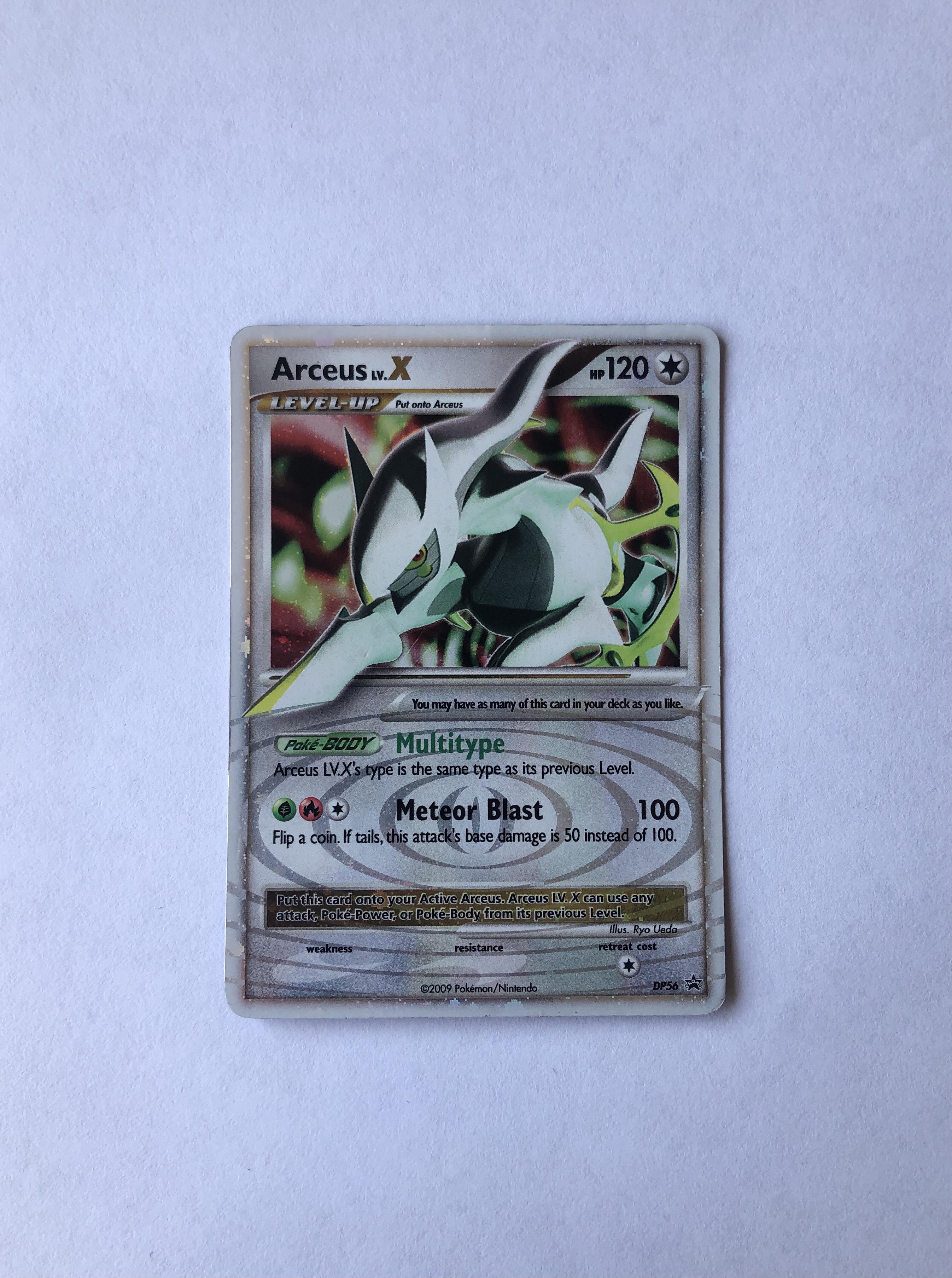 Day 44 of Pokémon cards that I never see posted: Arceus Lv. X