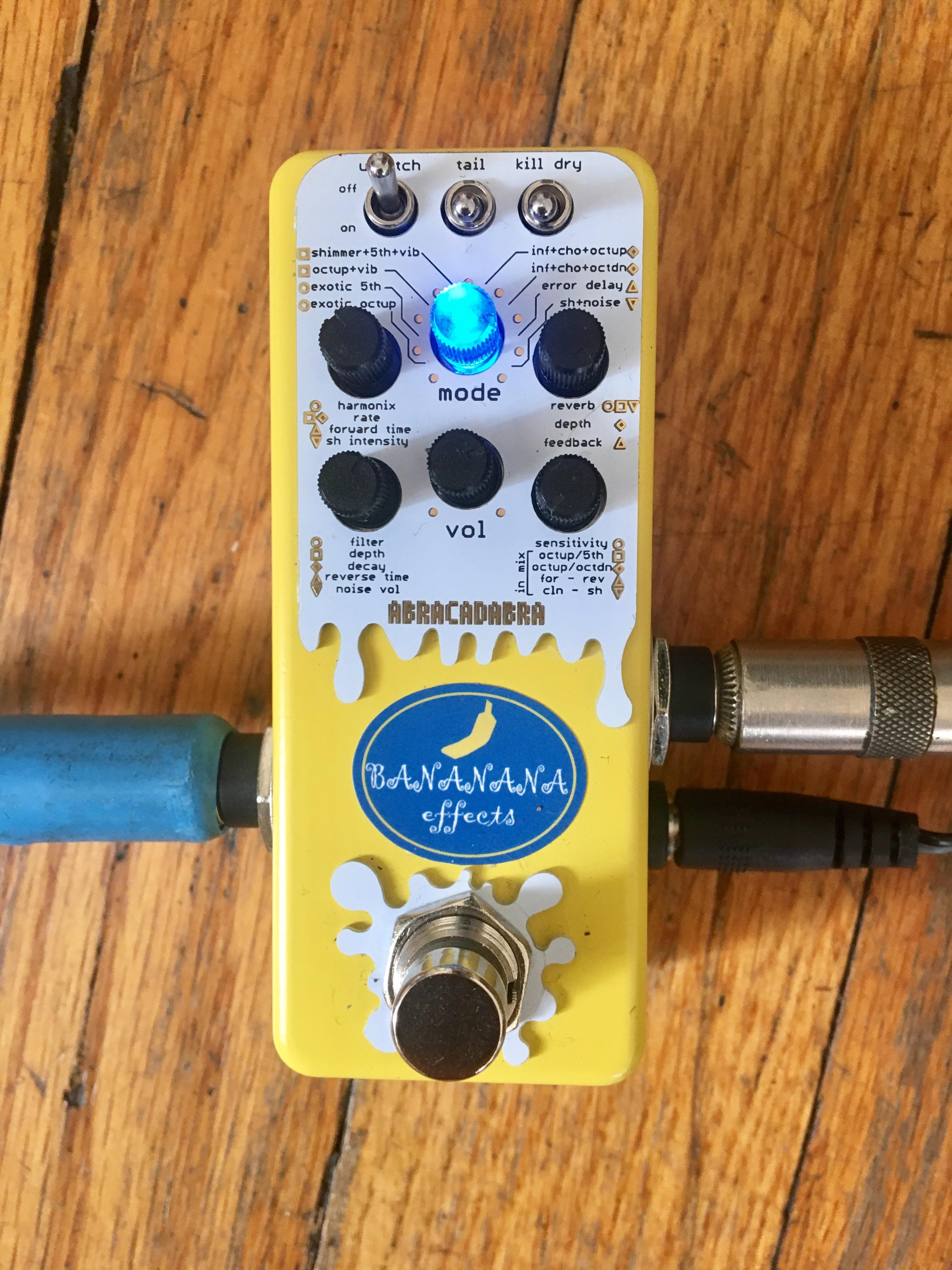 NPD] Bananana Effects - Abracadabra Reverb : r/guitarpedals