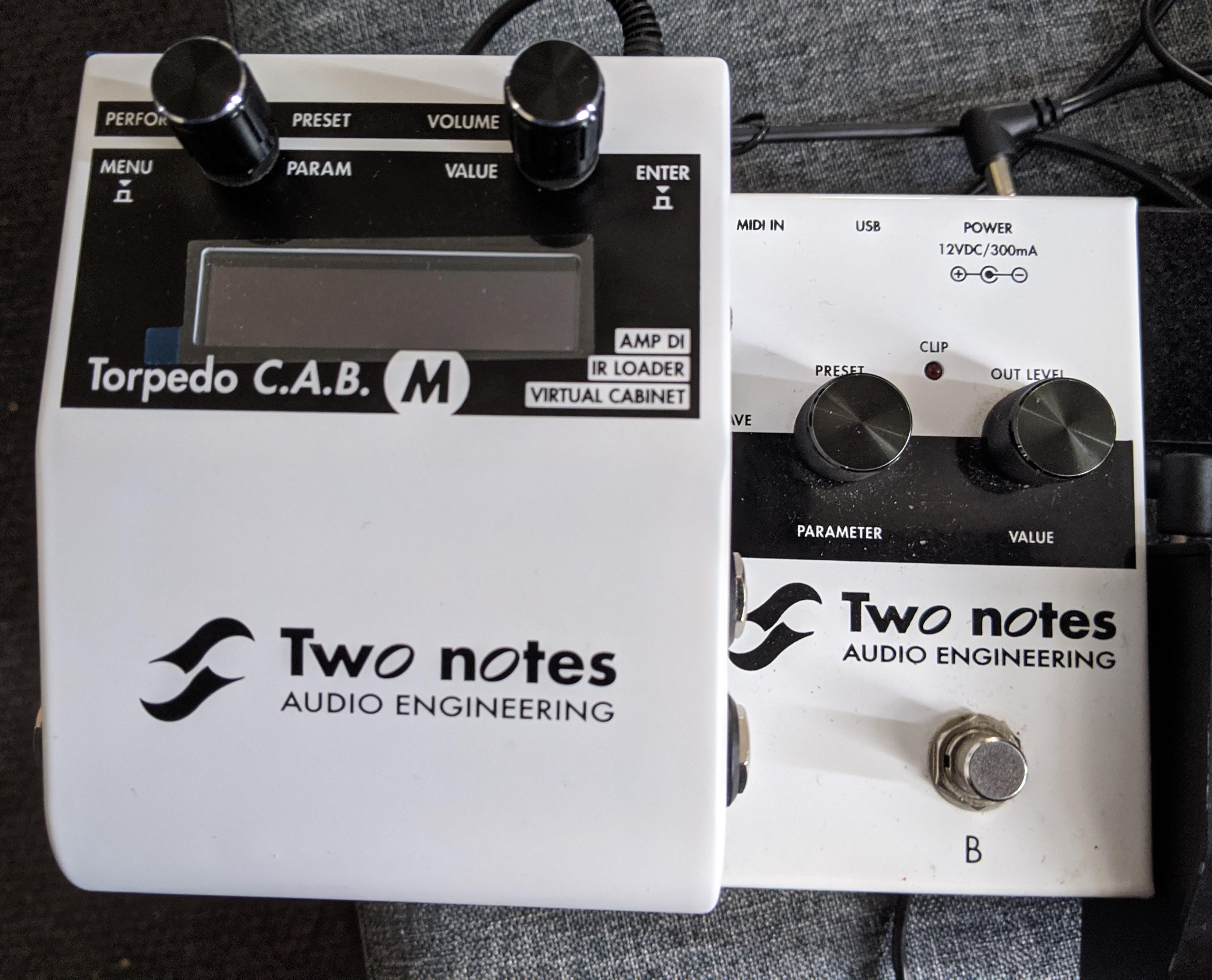 Two Notes Torpedo CAB M vs original Torpedo CAB : r/guitarpedals