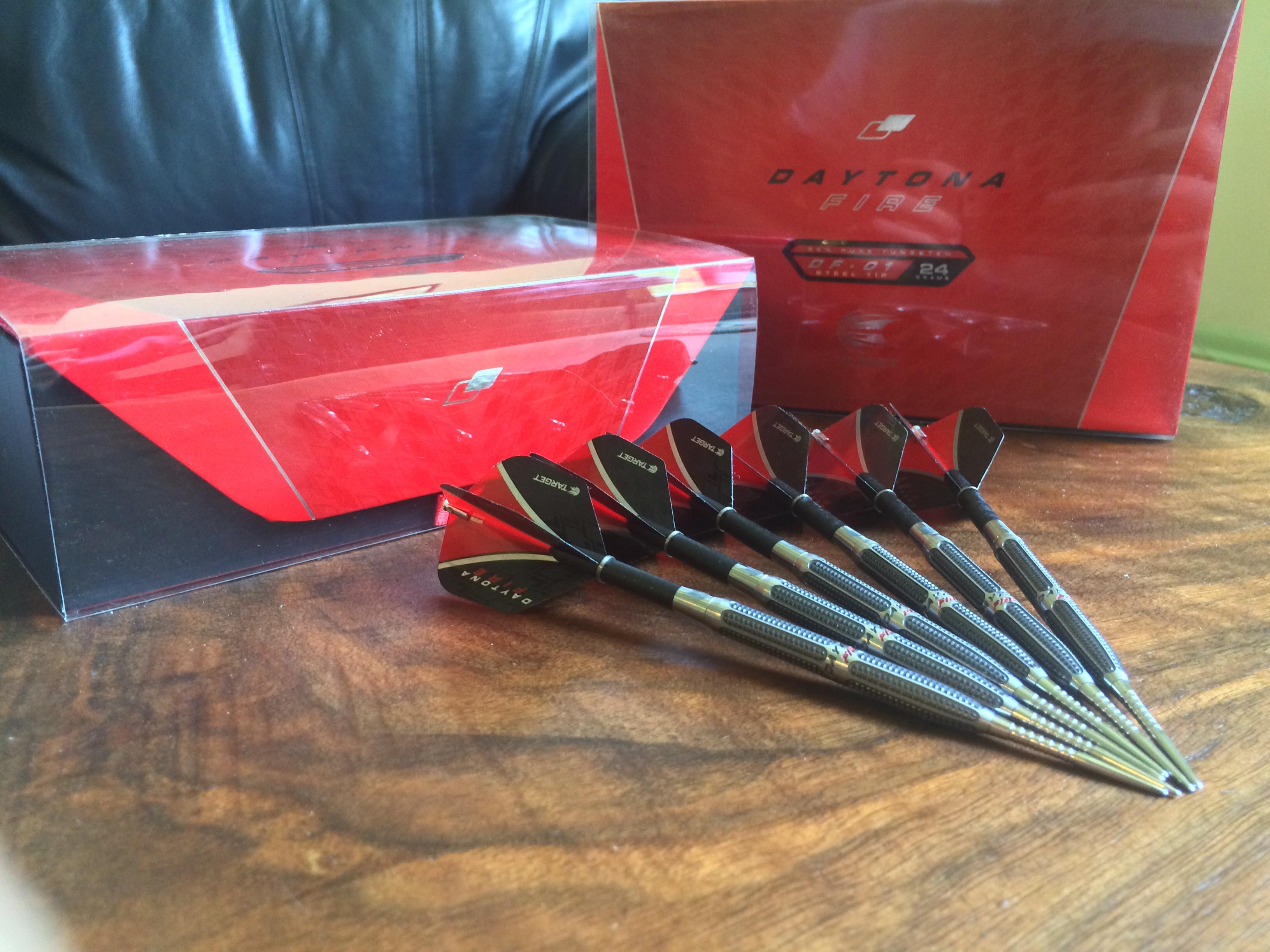 New darts day. Target Daytona Fire DF-01 24g. Amazing. : r/Darts