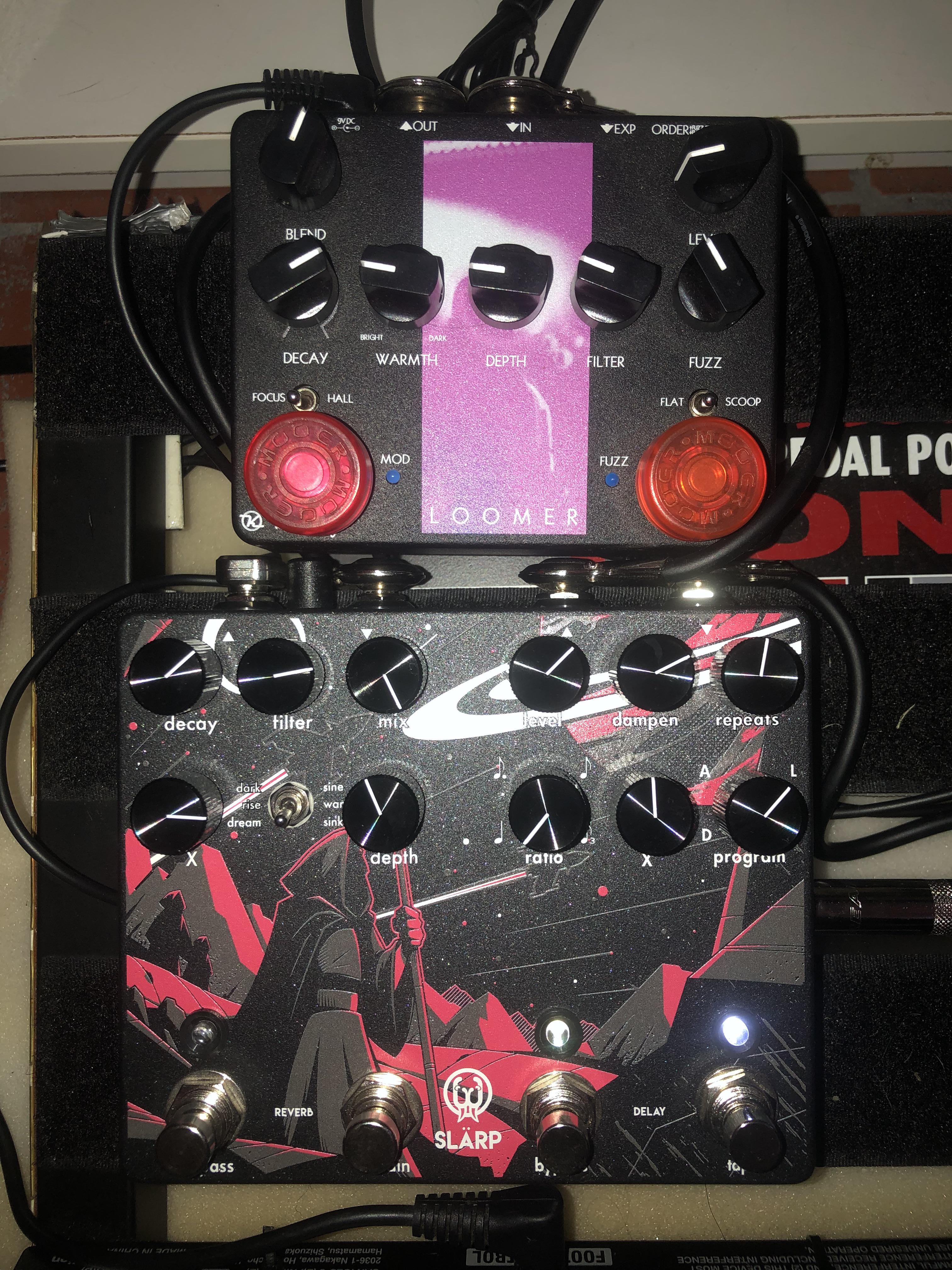 NPD: Walrus Audio SLARP (Keeley Loomer sandwiched between xD ) +