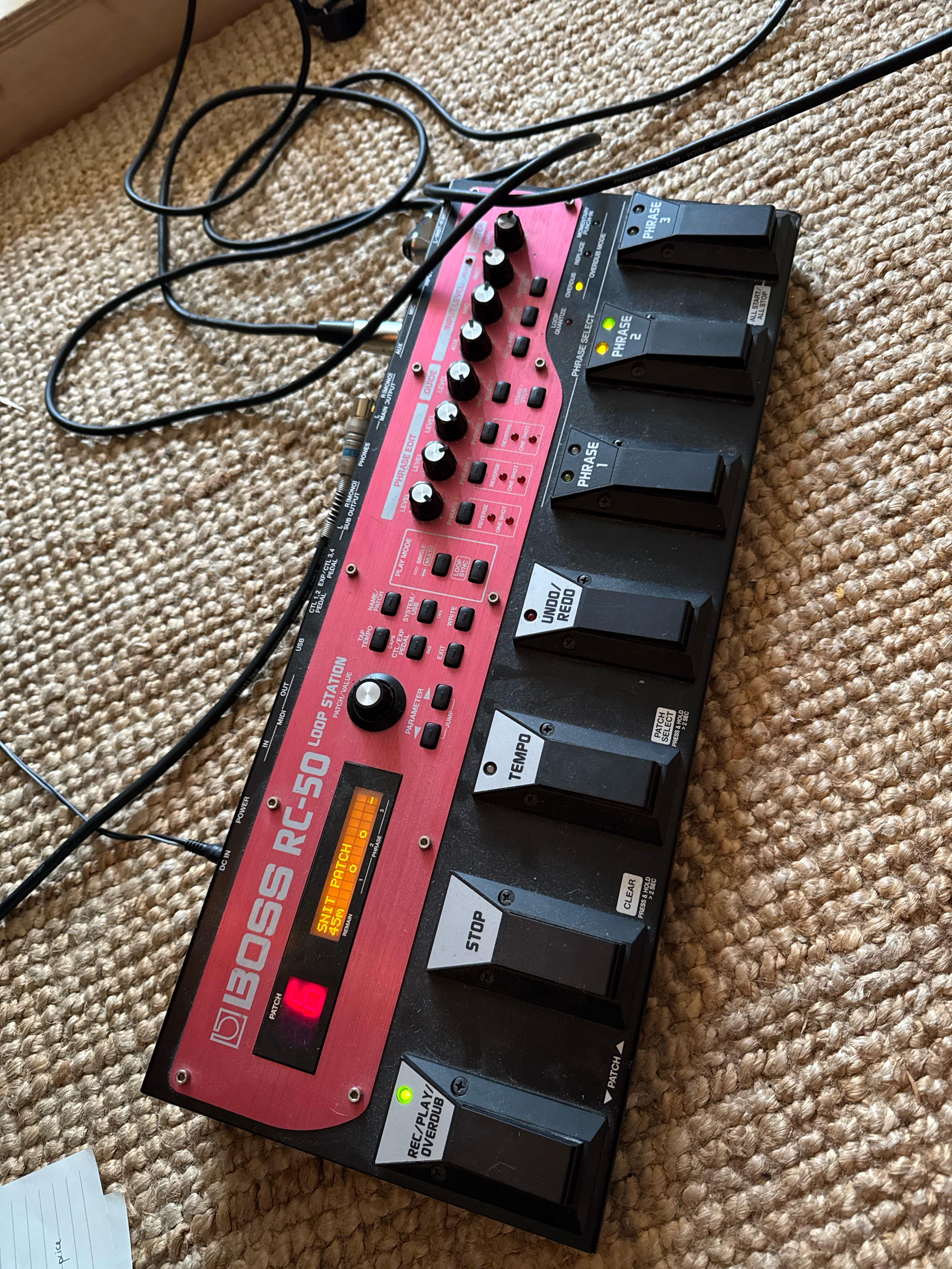 Any boss rc-50 users here? : r/LoopArtists