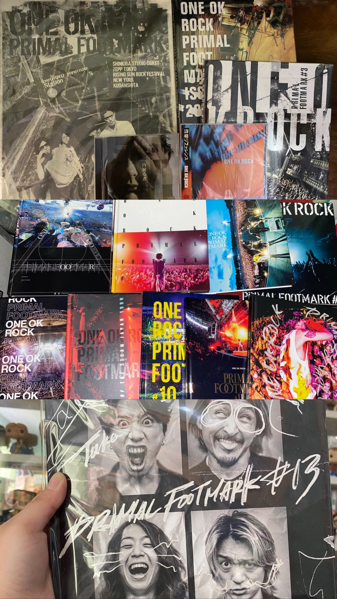 I want to order primal footmark : r/ONEOKROCK