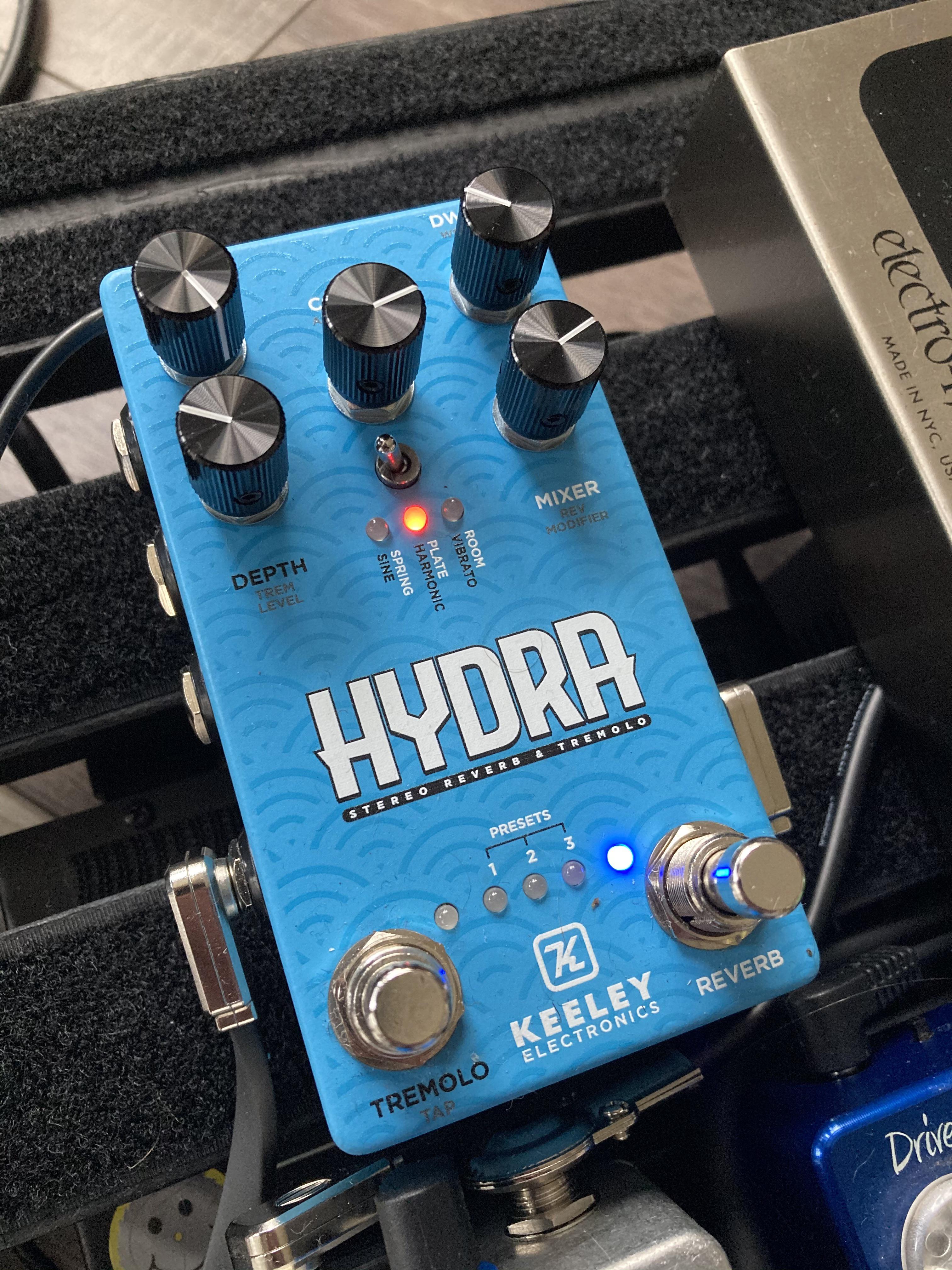 NPD) Keeley Hydra！今まで使ったペダルの中で、多分一番使いやすい