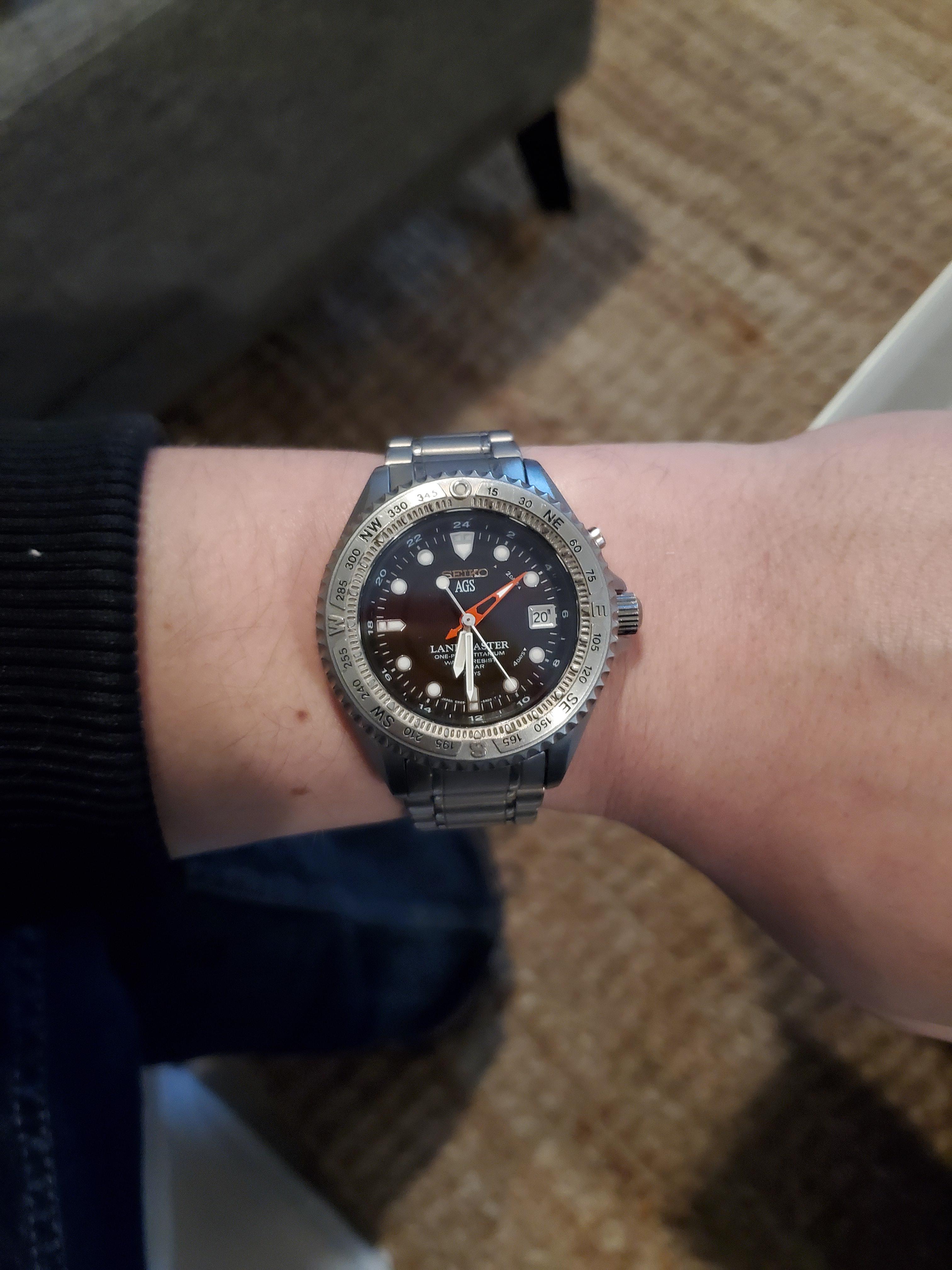 SEIKO] Landmaster AGS Tough little beauty : r/Watches