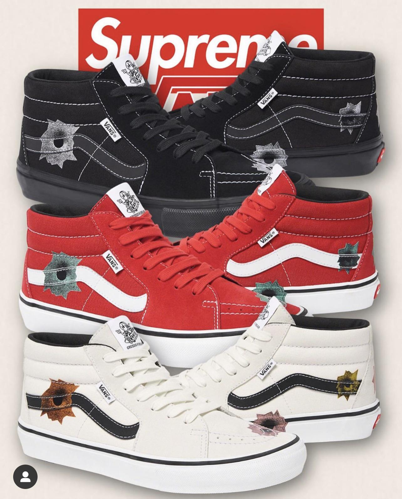 Thoughts on the Supreme/Nate Lowman vans?! : r/Supreme