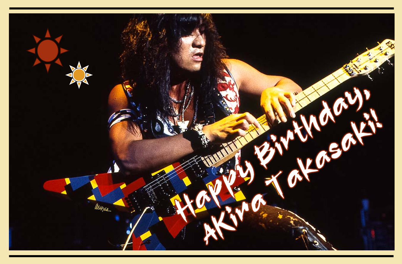 ラウドネスの高崎晃、今日で64歳！（2025年2月21日）🤘🎂🤘 : r/hairmetal