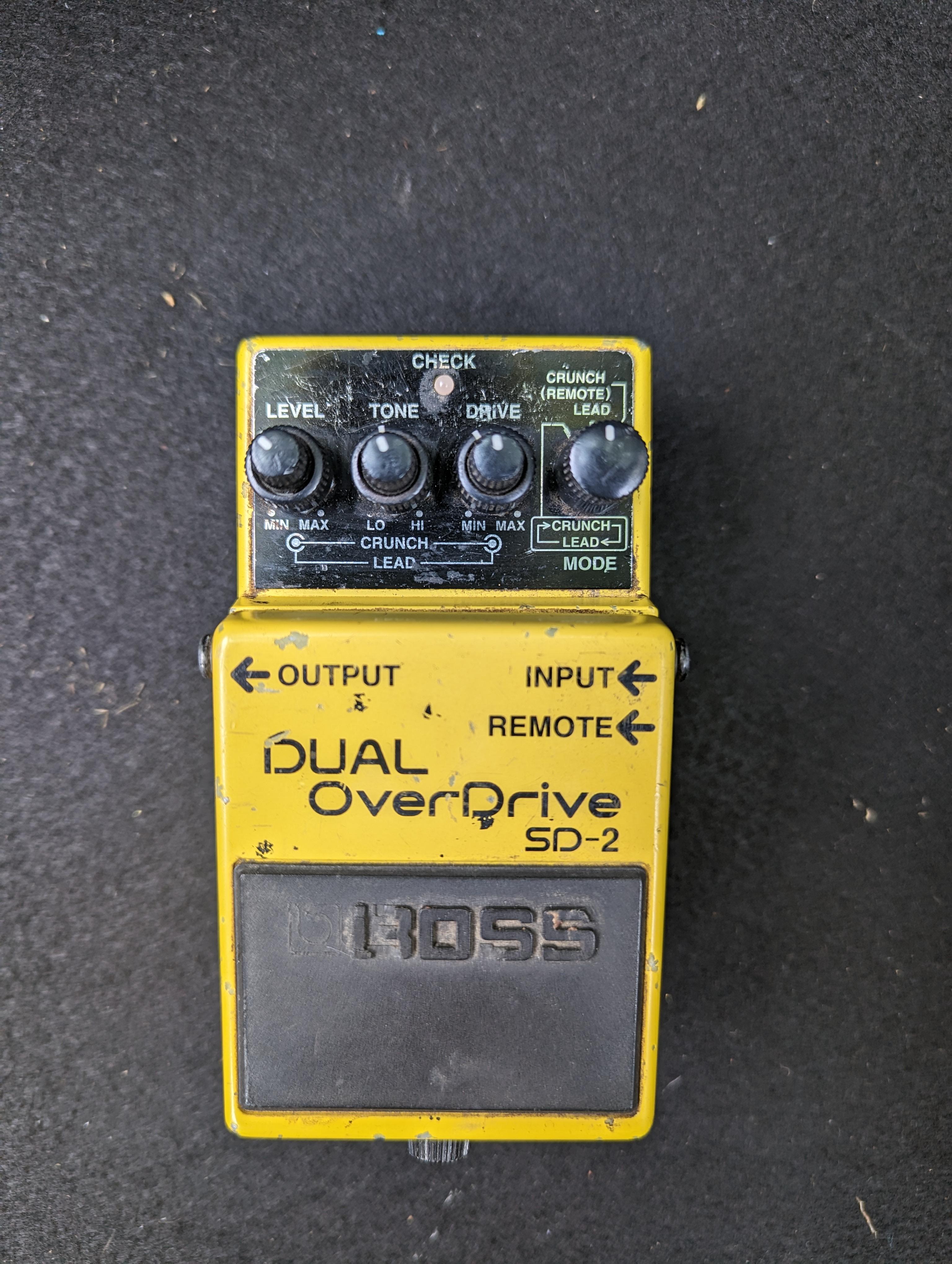 NPD: Boss SD-2 Dual OverDrive : r/guitarpedals