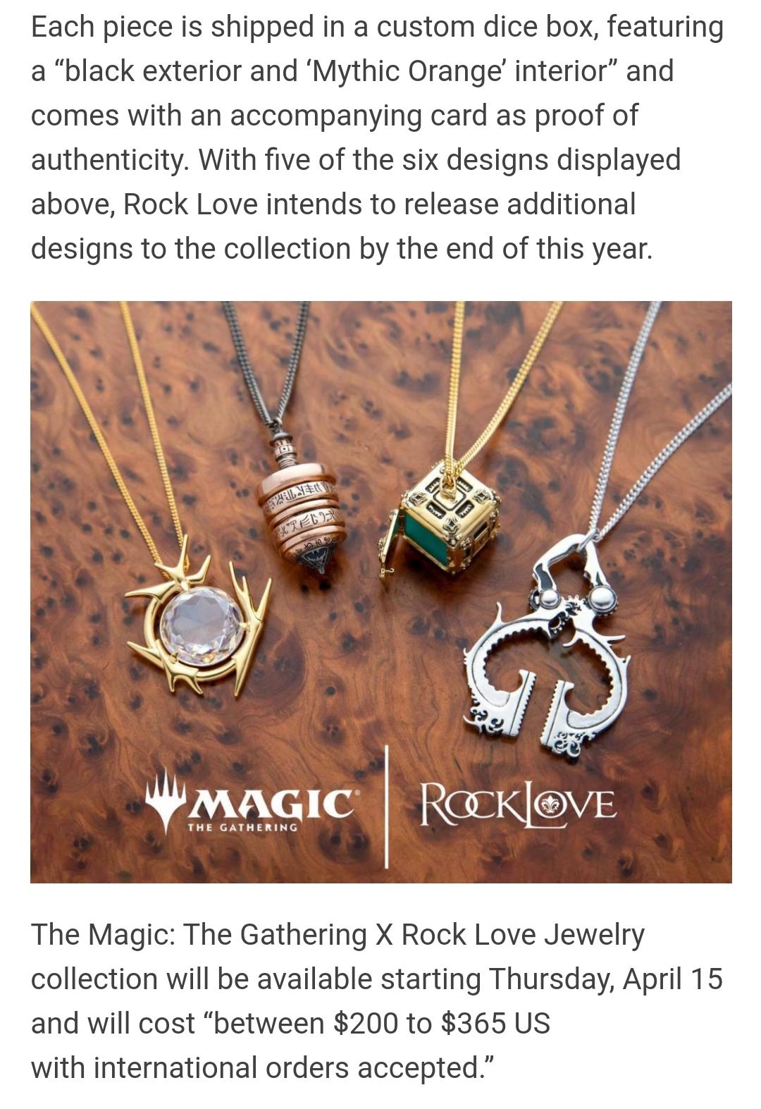 So with the recent jewelry collab, and plan to add more jewelry