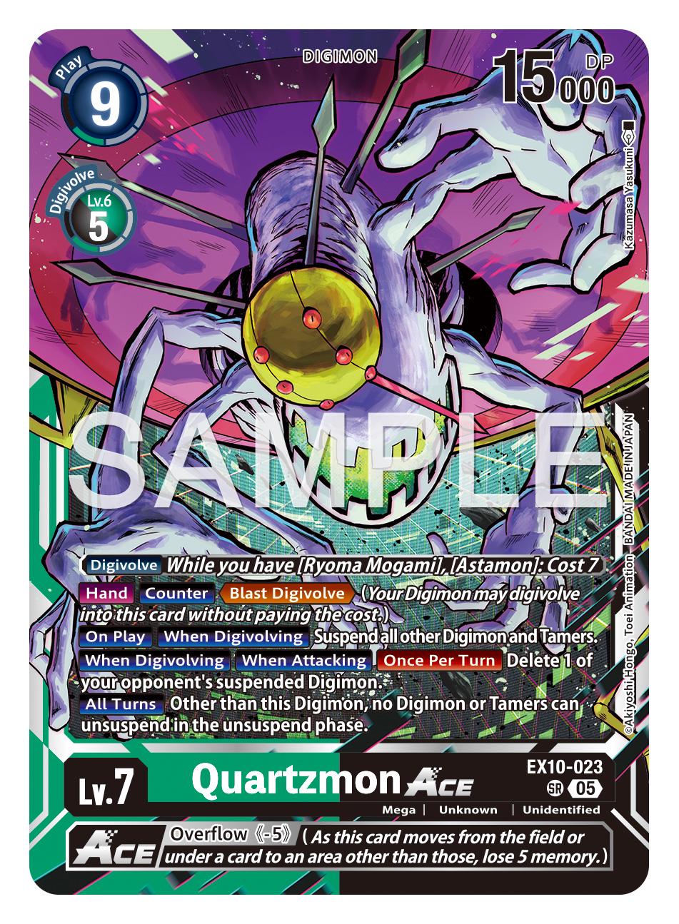 EX-10 Sinister Order] Quartzmon ACE : r/DigimonCardGame2020