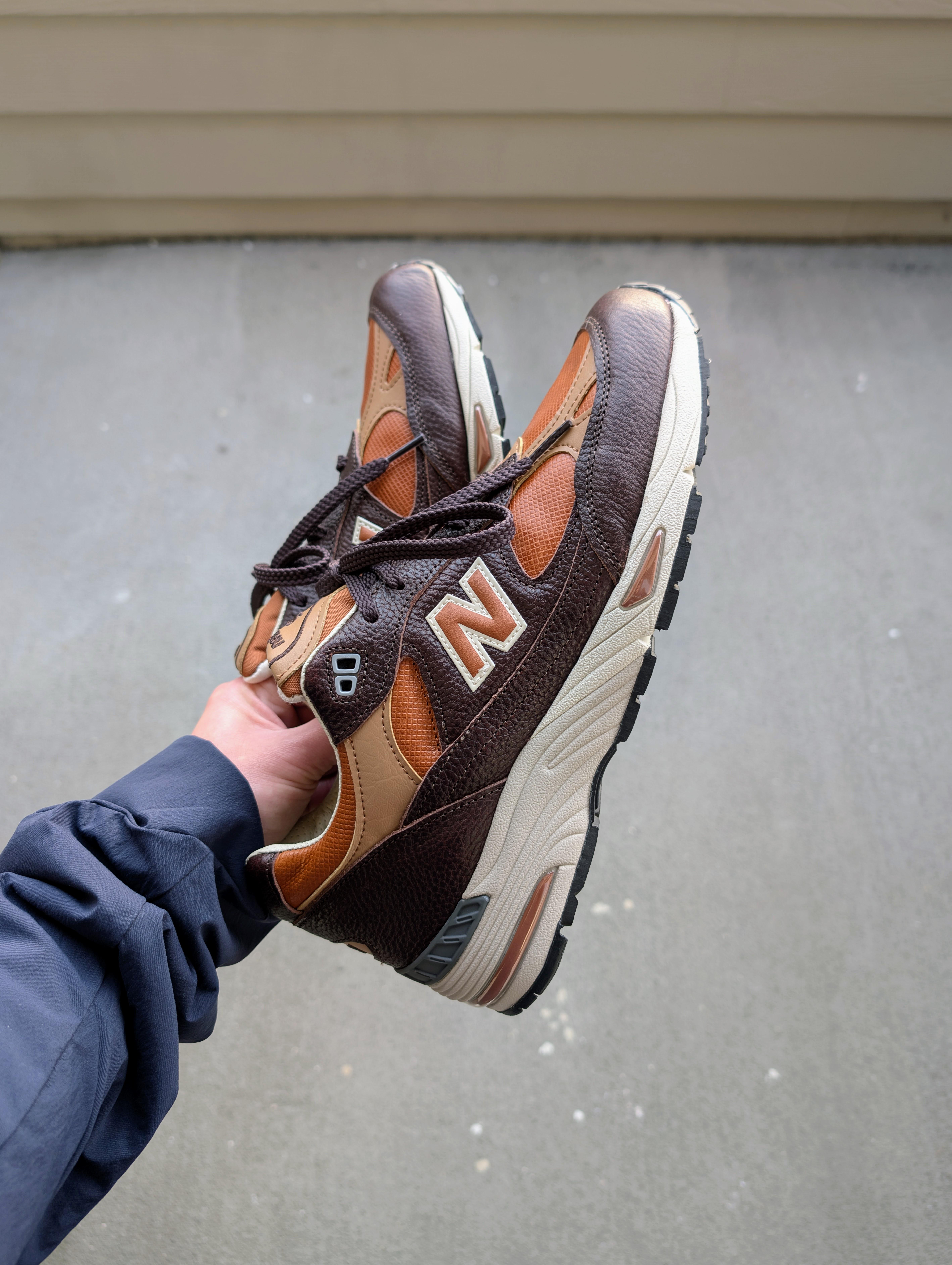 Trying Out Something Different - Made in UK 991v1 Chocolate Plum