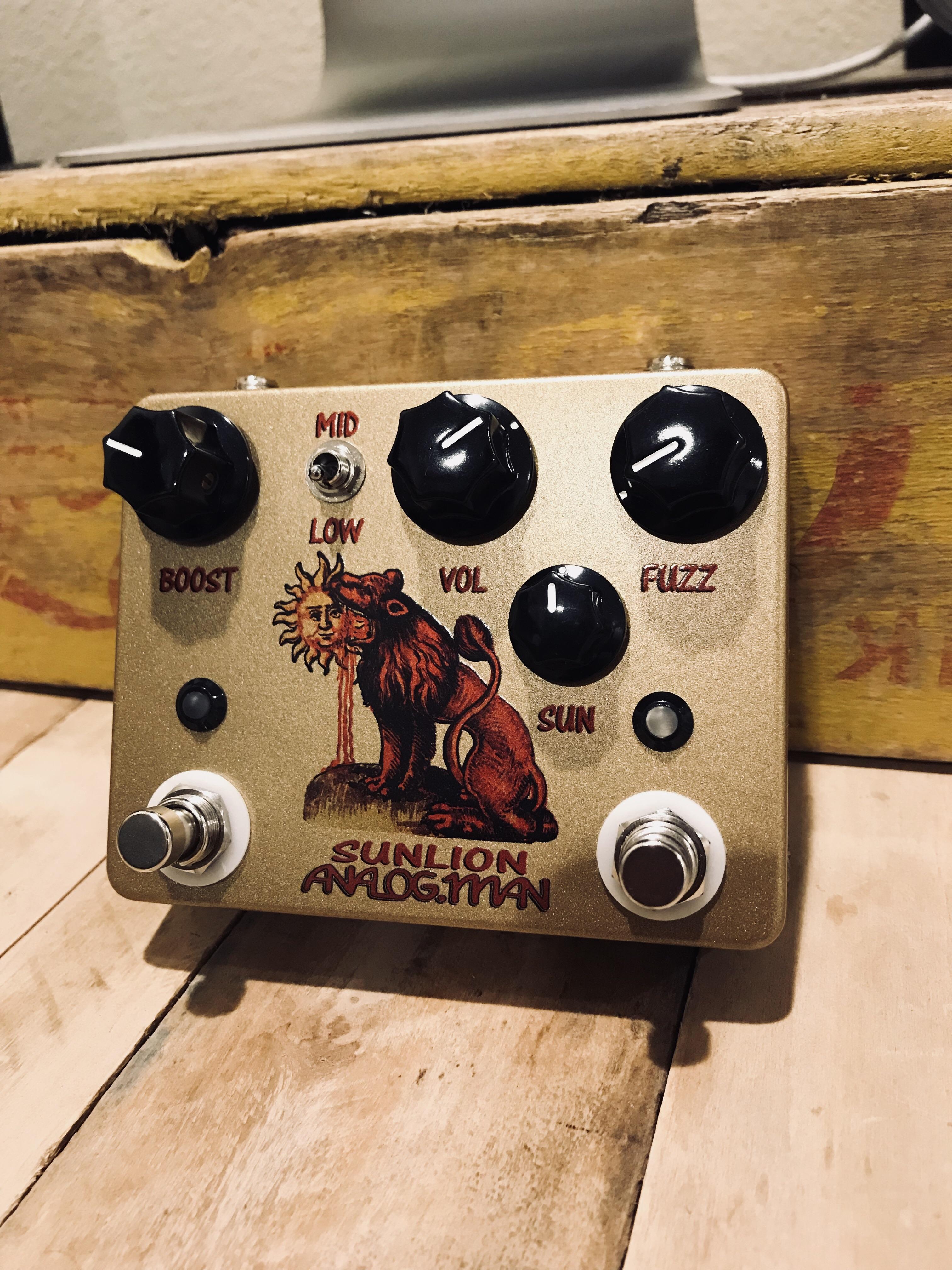 NPD ! Analogman Sunlion : r/guitarpedals